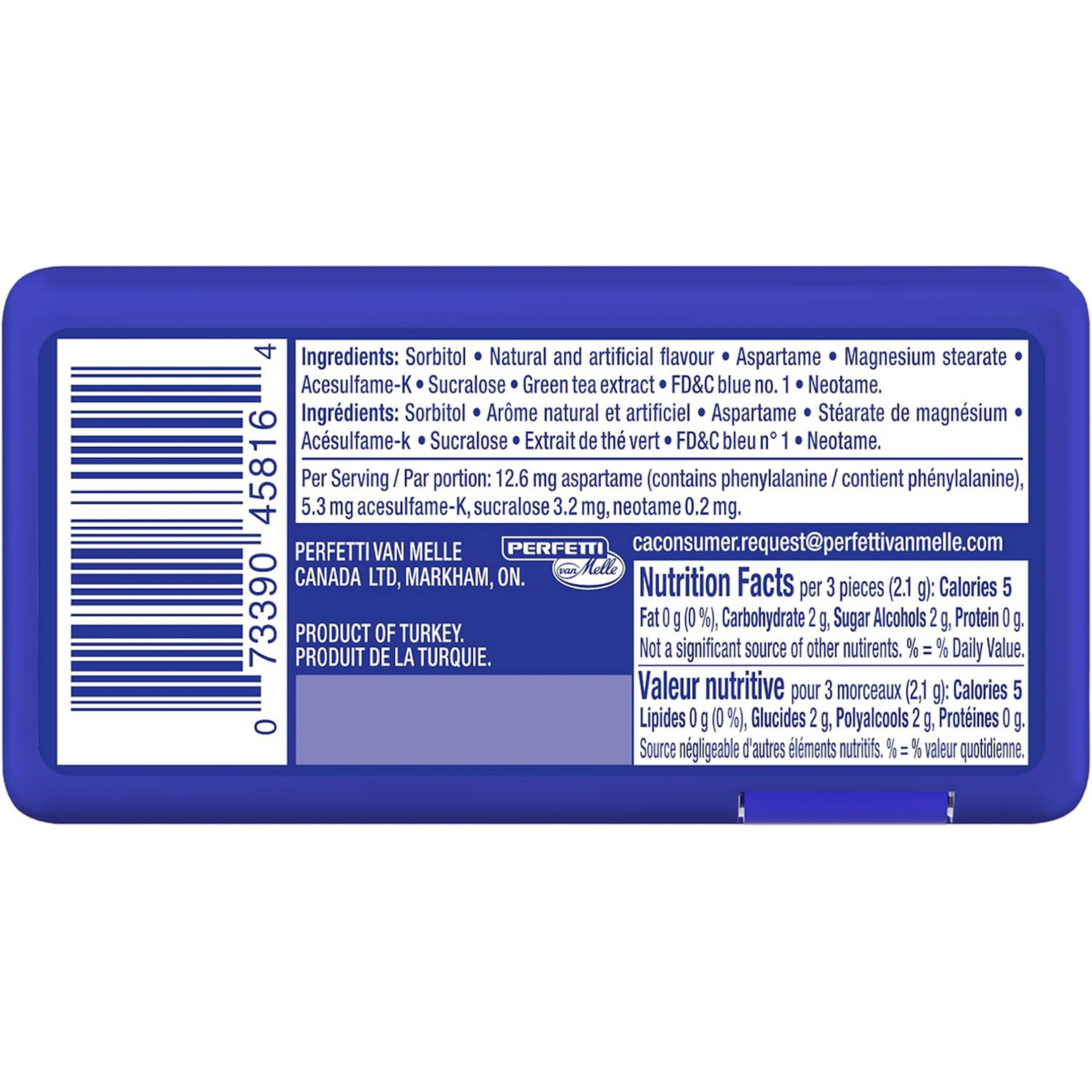 Mentos Cb 30P Dispenser Pepmnt