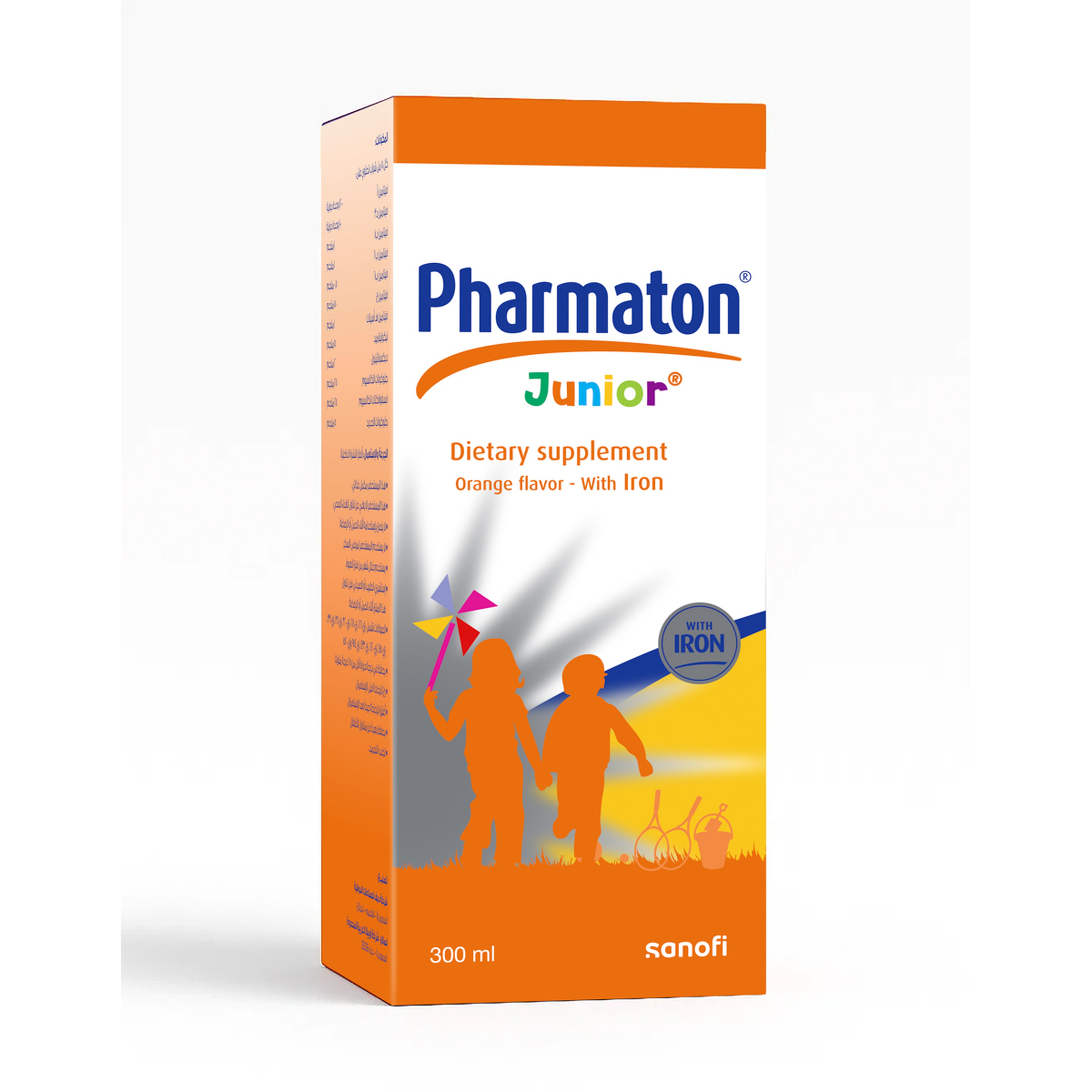 فارماتون للأطفال بالحديد 300 مل بالبرتقال
