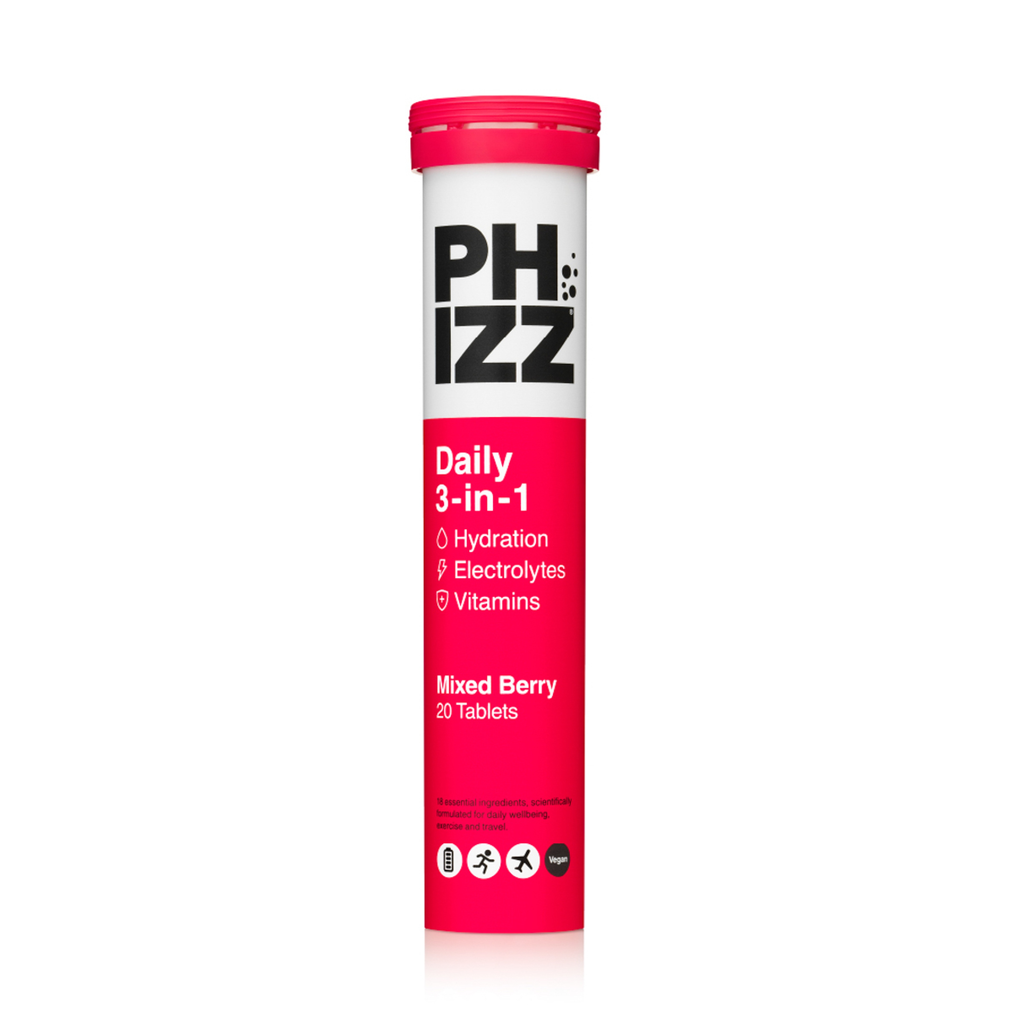 Phizz 3 In 1 Mixed Berry 20 Eff Tab