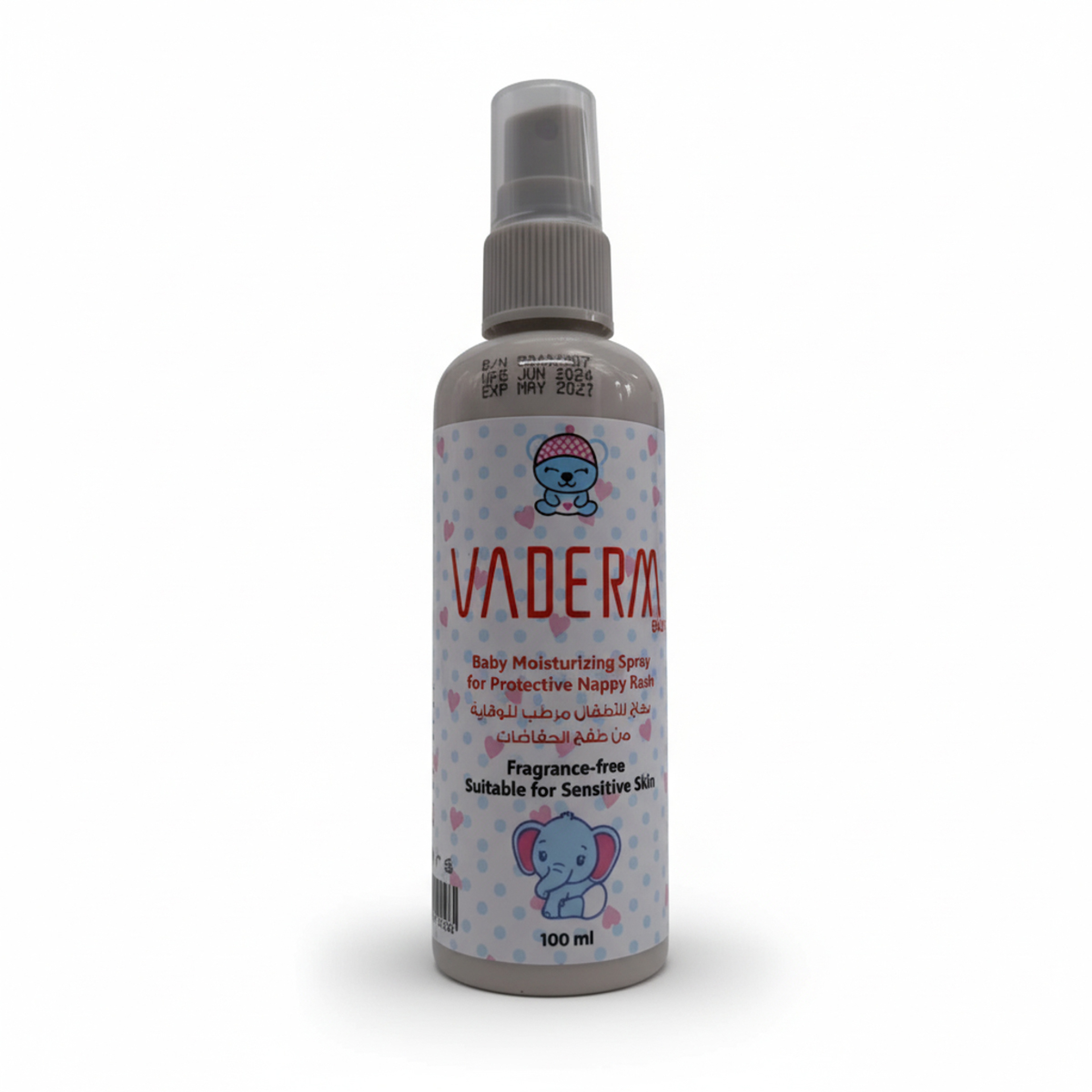 Vaderm Protective Baby Spray 100 Ml