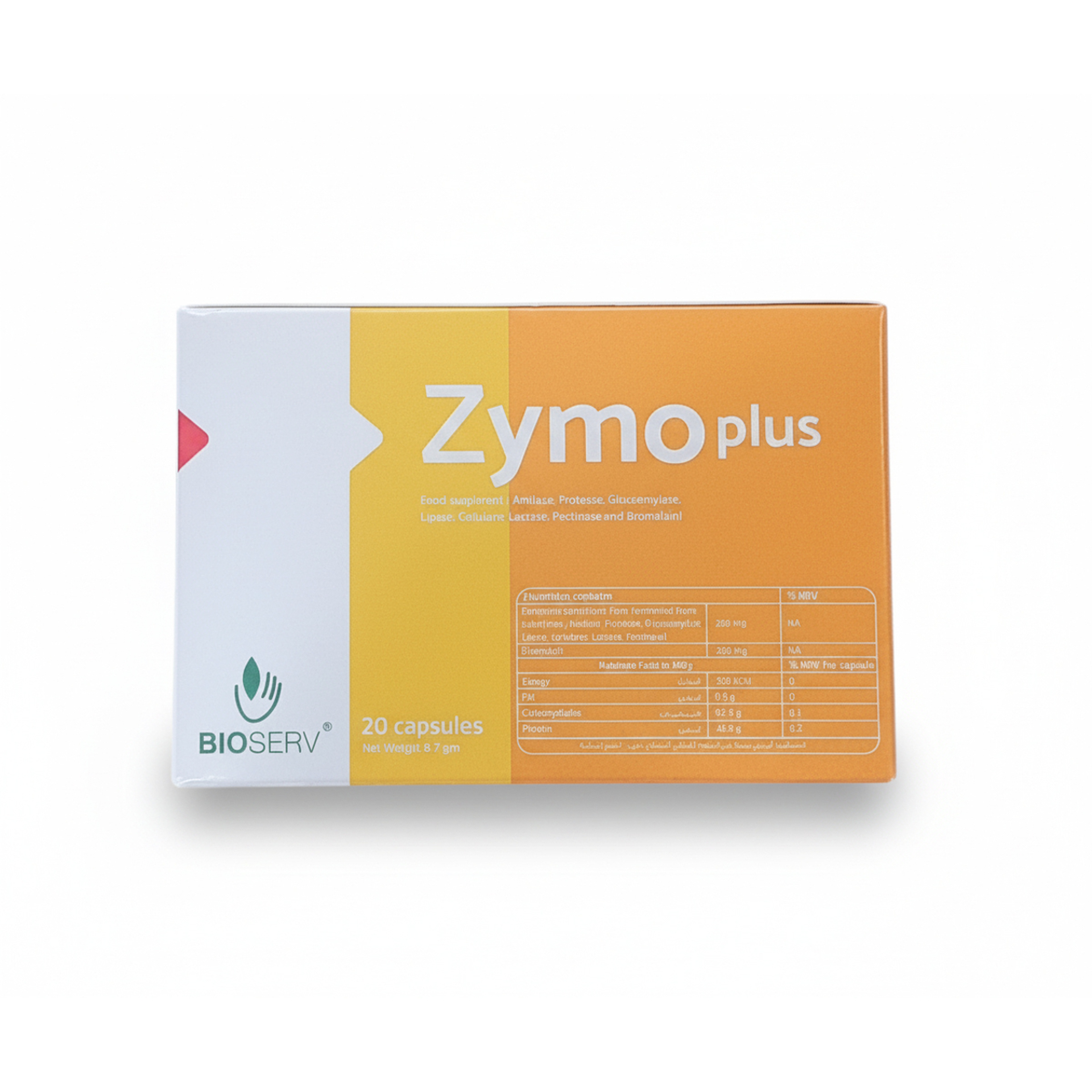 Zymo Plus Digestive Enz&Bromelain 20Caps