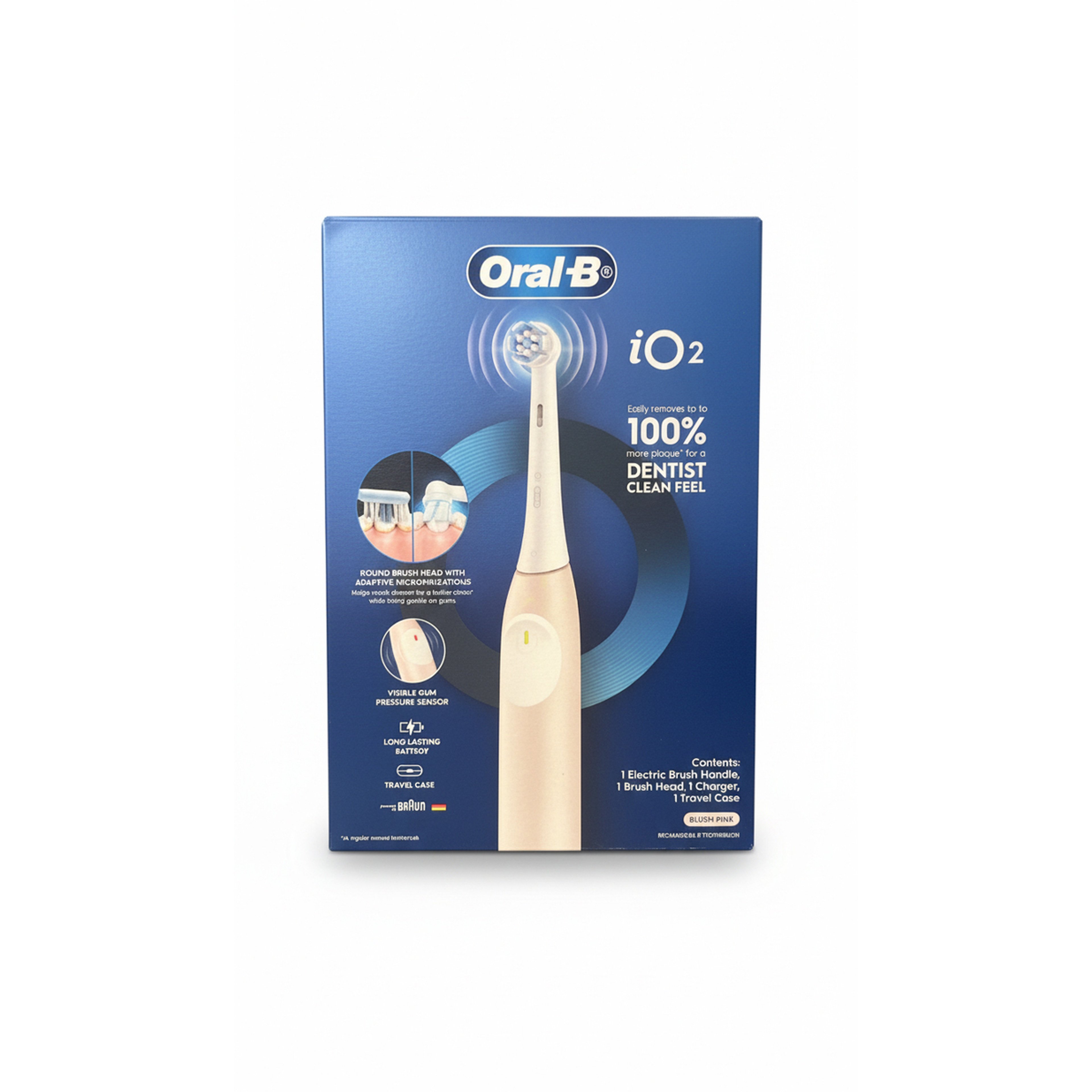 Oral- B Io2.Tb Dentist Clean Feel Pink