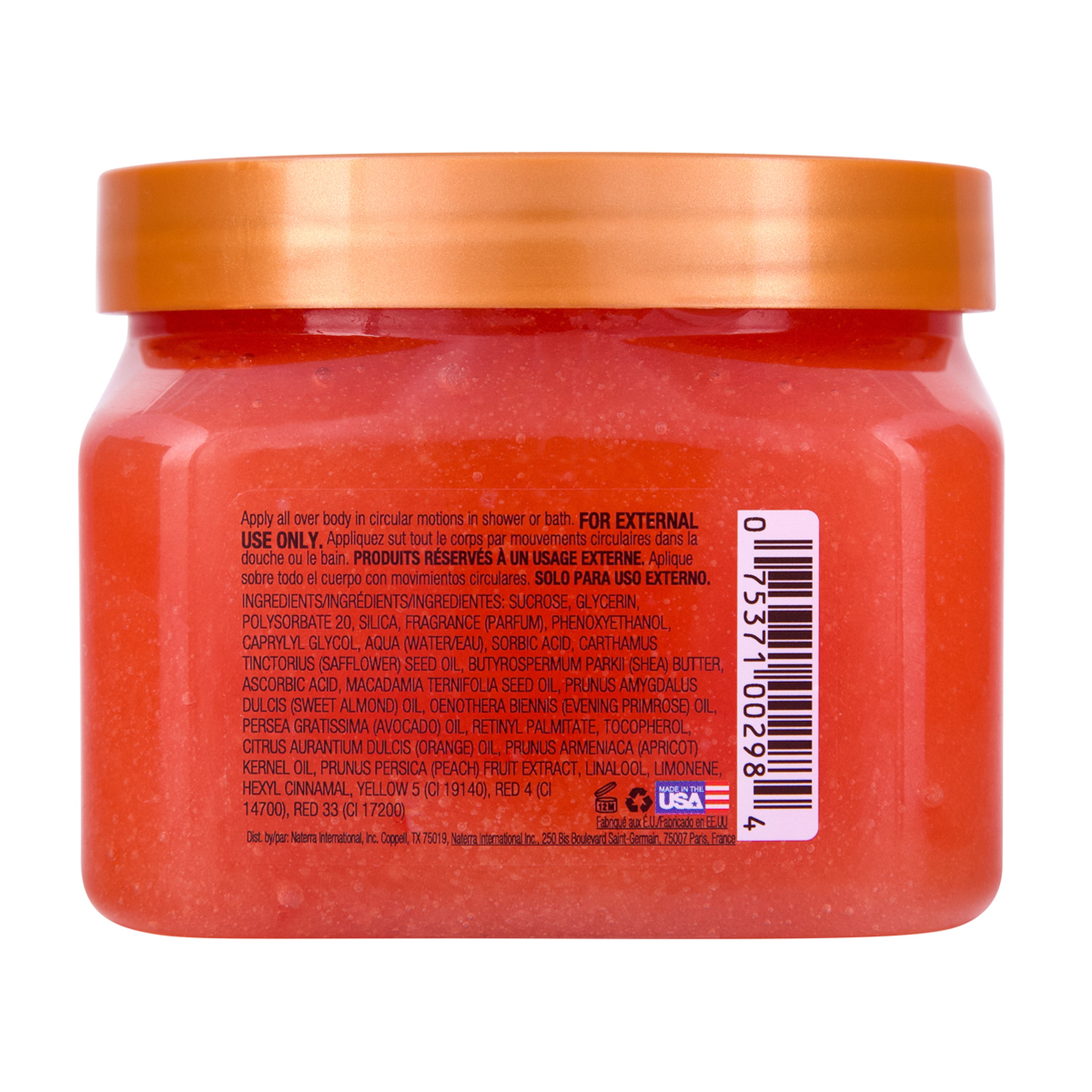 مقشر السكر بالشيا وخوخ سوربيه