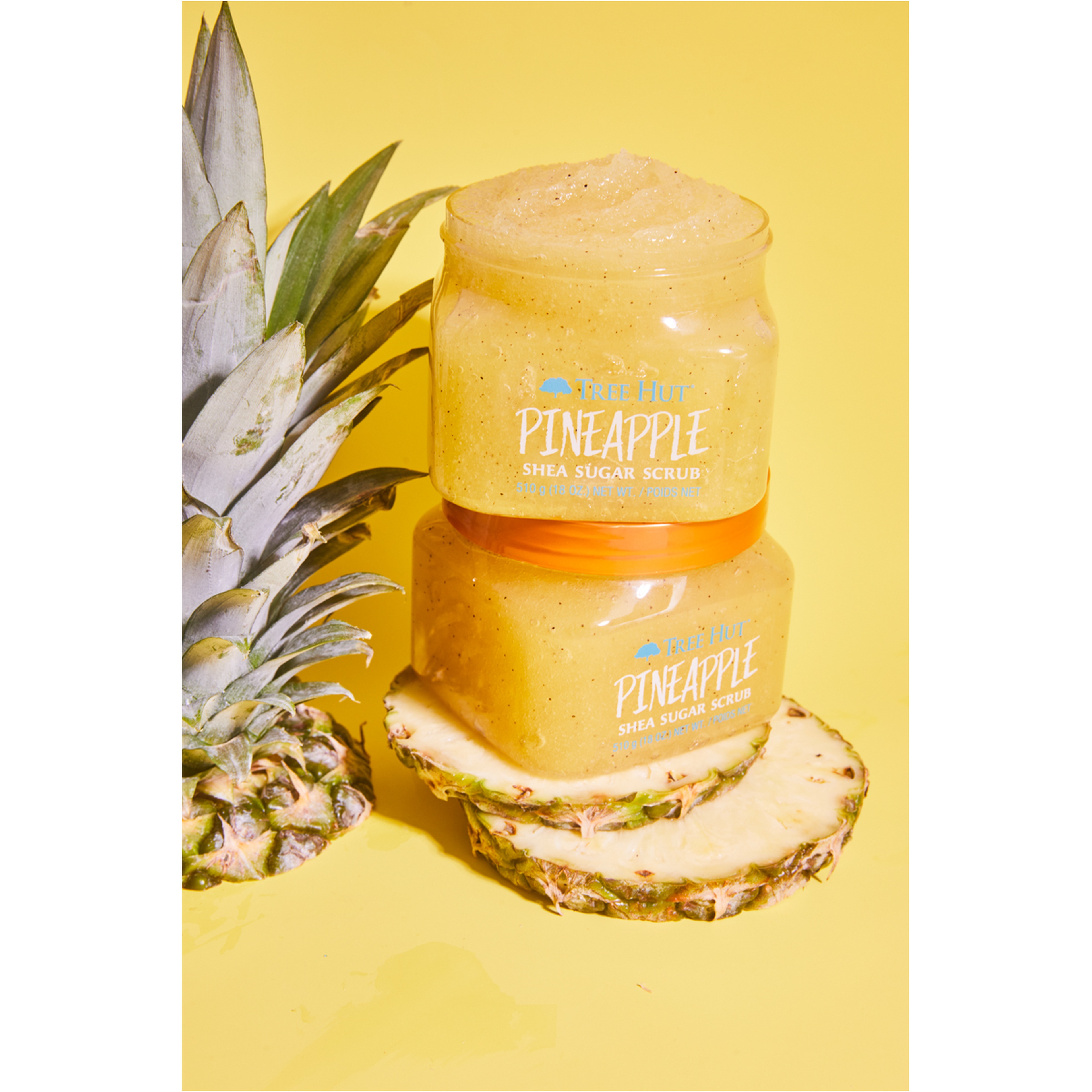 مقشر السكر بالشيا والأناناس