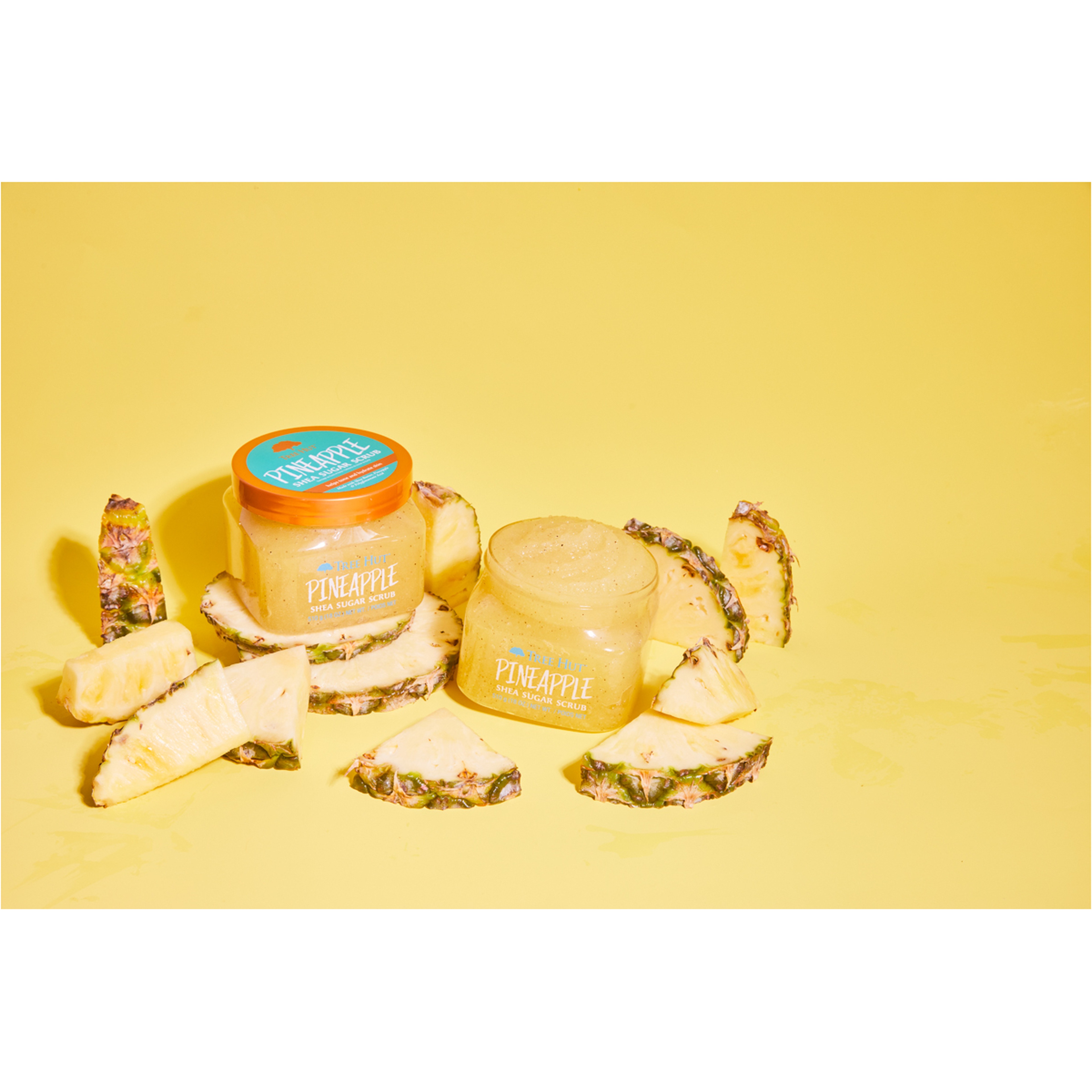 مقشر السكر بالشيا والأناناس