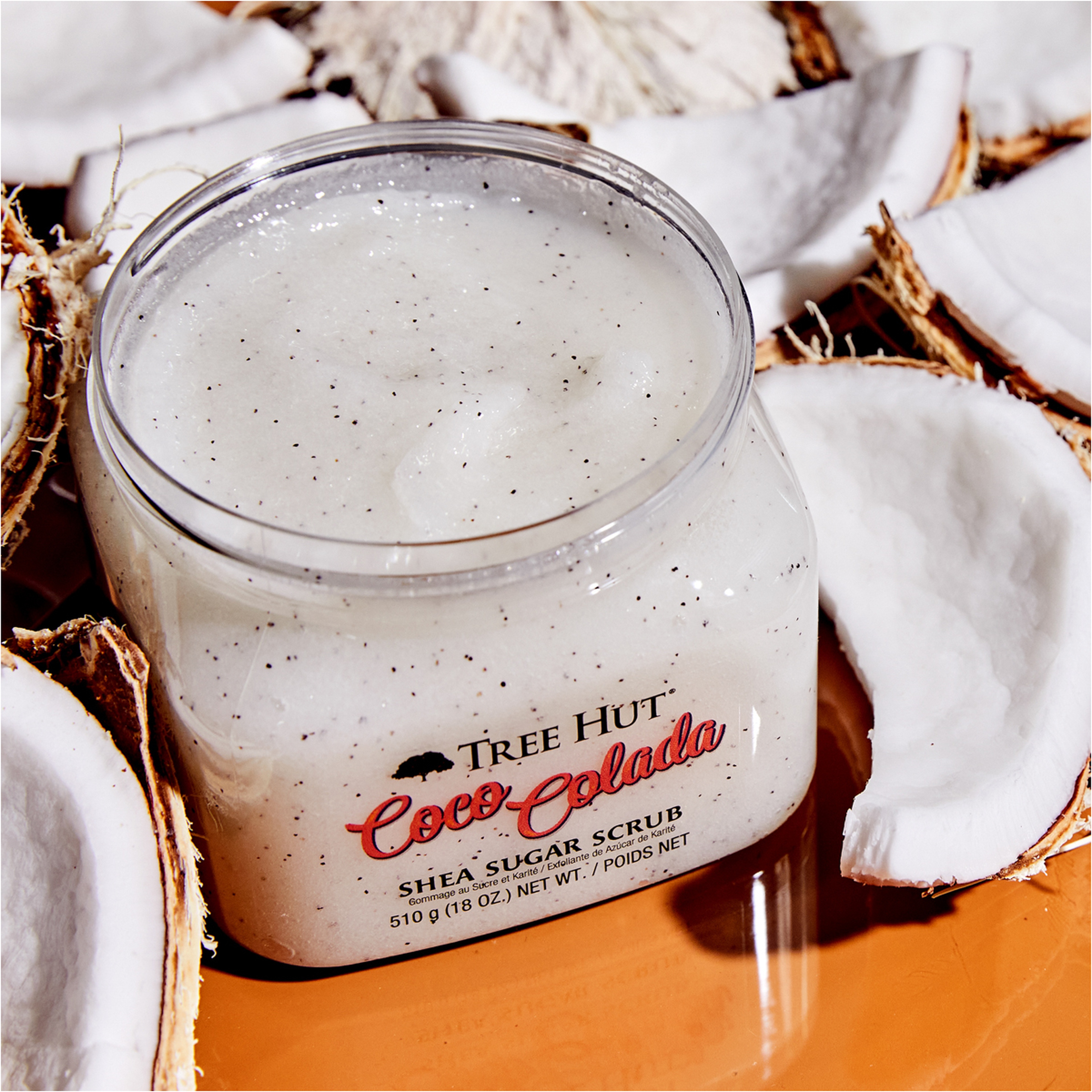 مقشر السكر بالشيا وجوز الهند