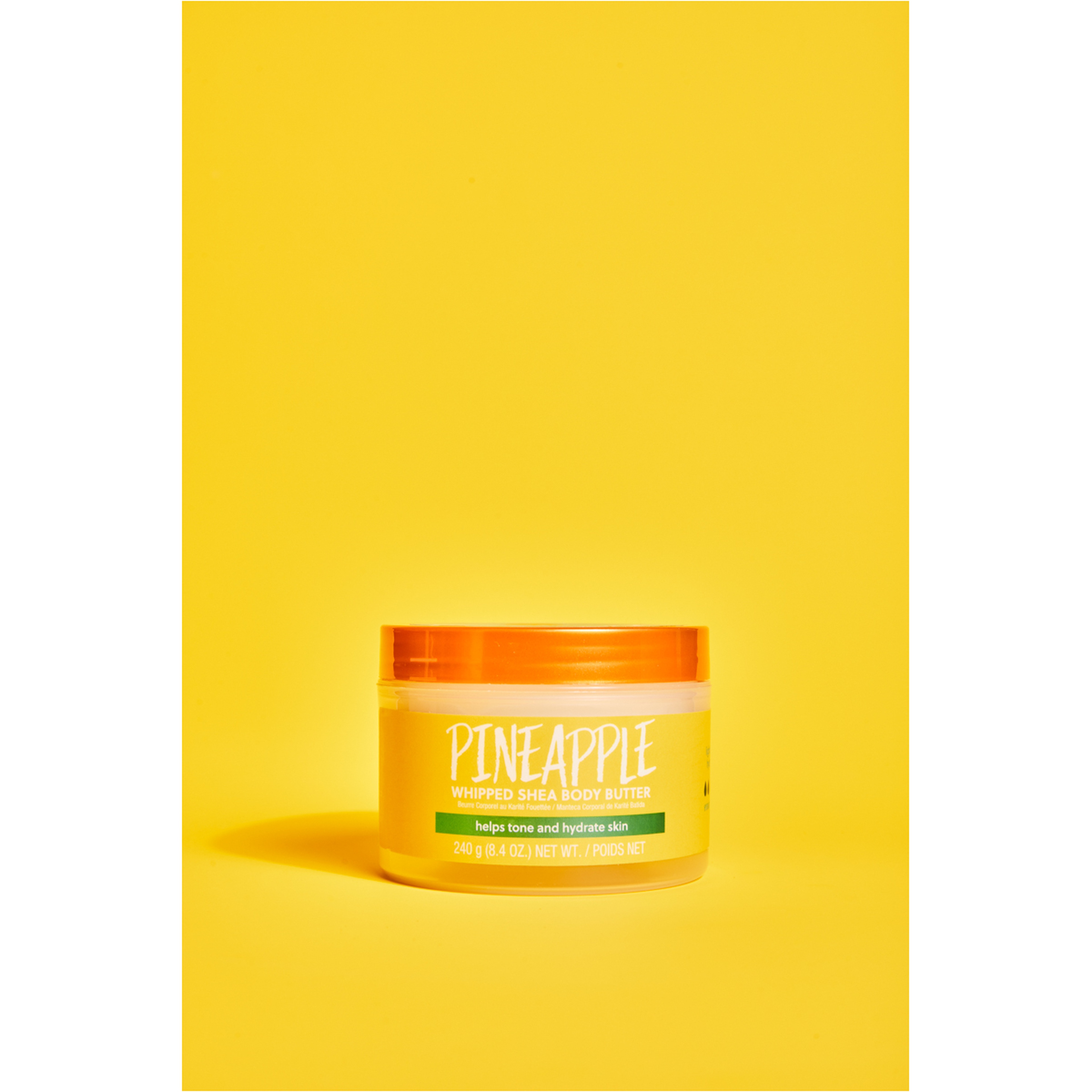 زبدة الجسم المخفوقة بالأناناس