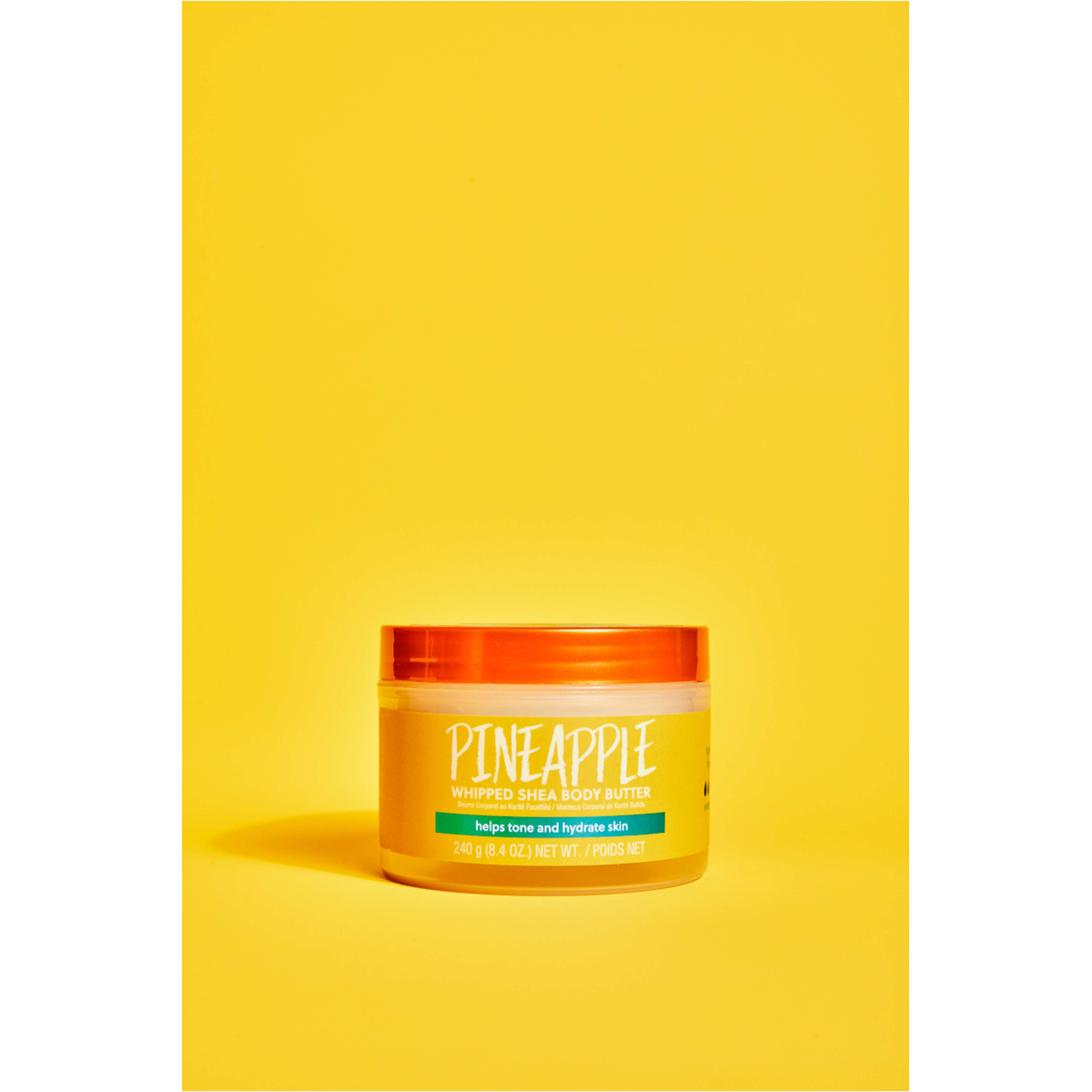 زبدة الجسم المخفوقة بالأناناس