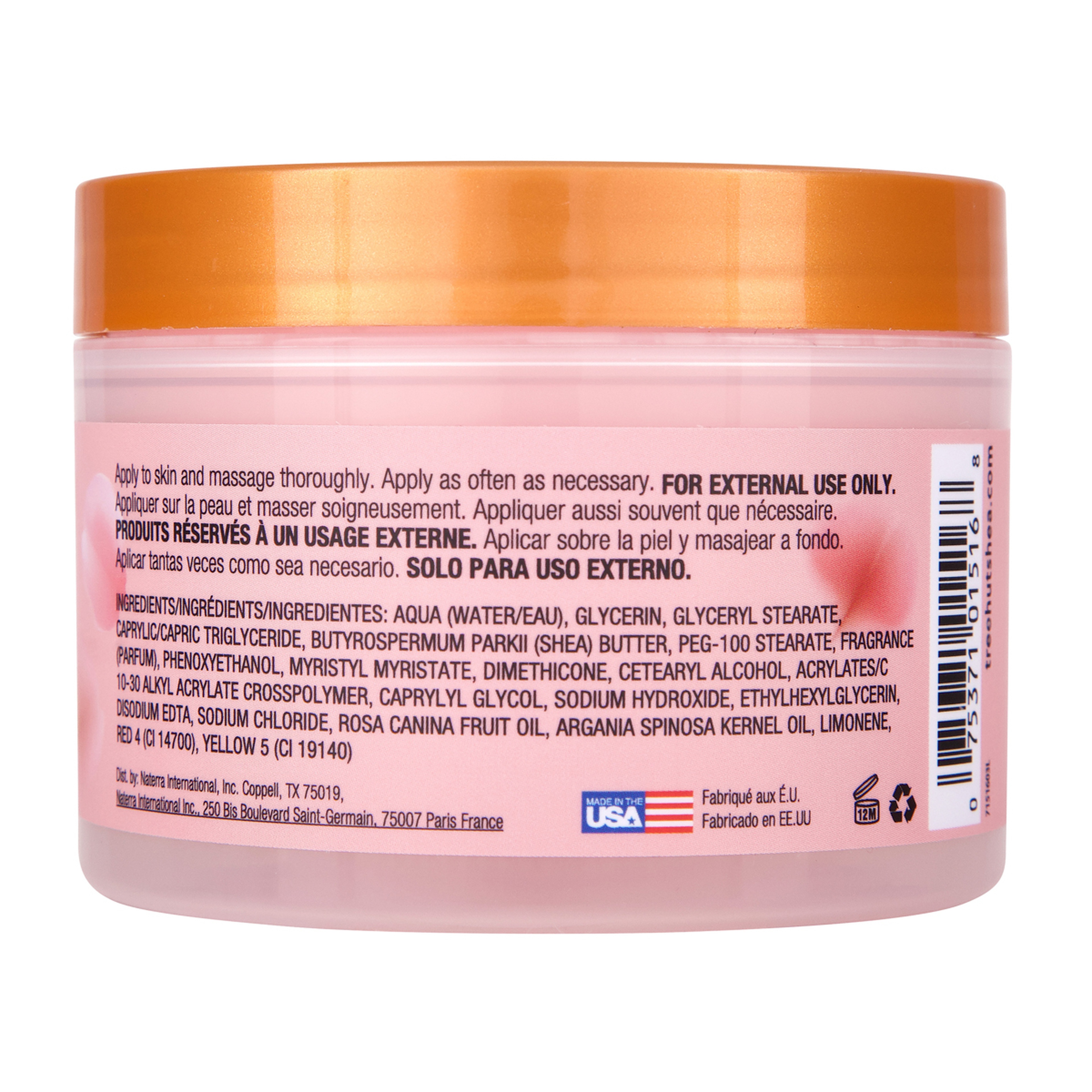 Tree Moroccan Rose Whipped body Butter