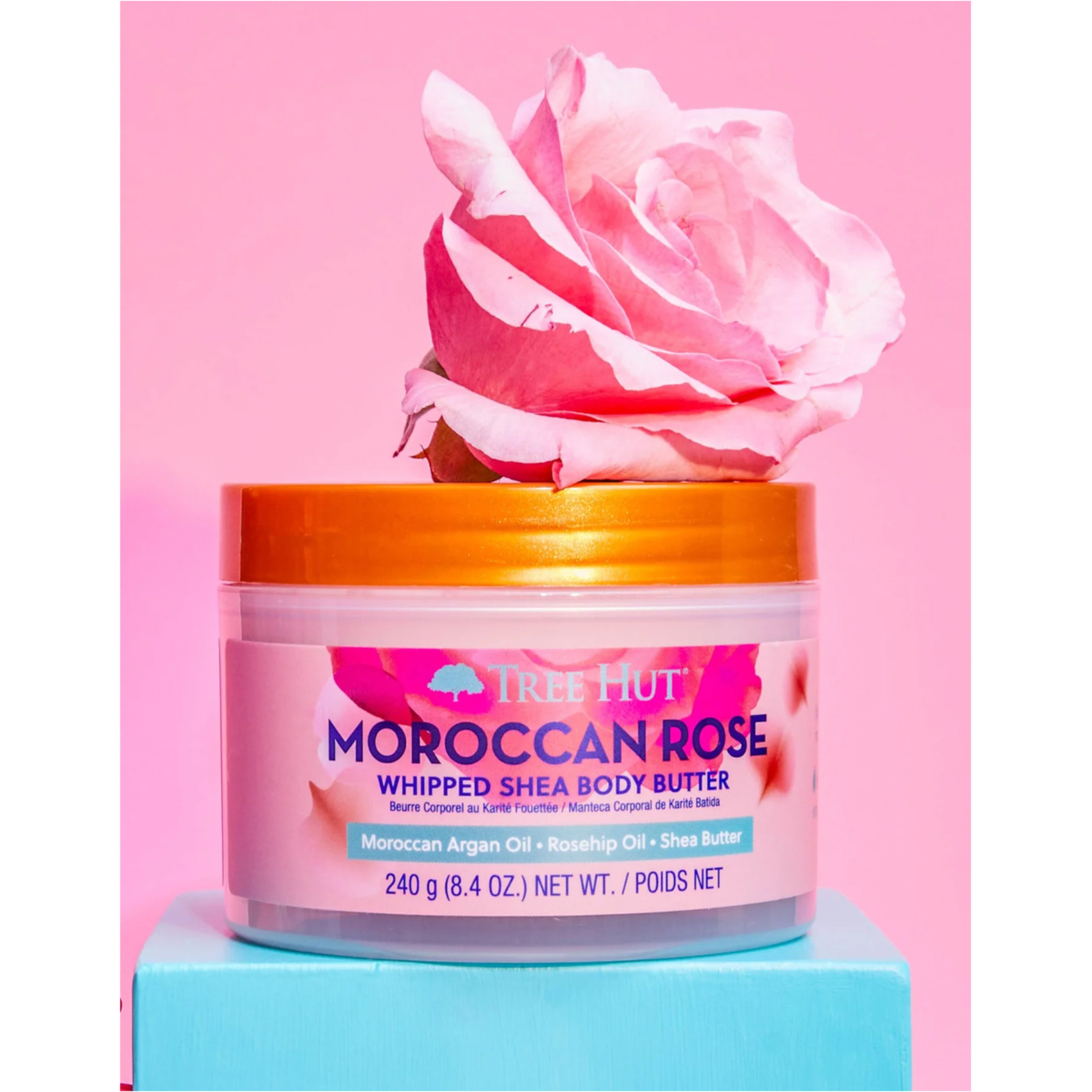 Tree Moroccan Rose Whipped body Butter