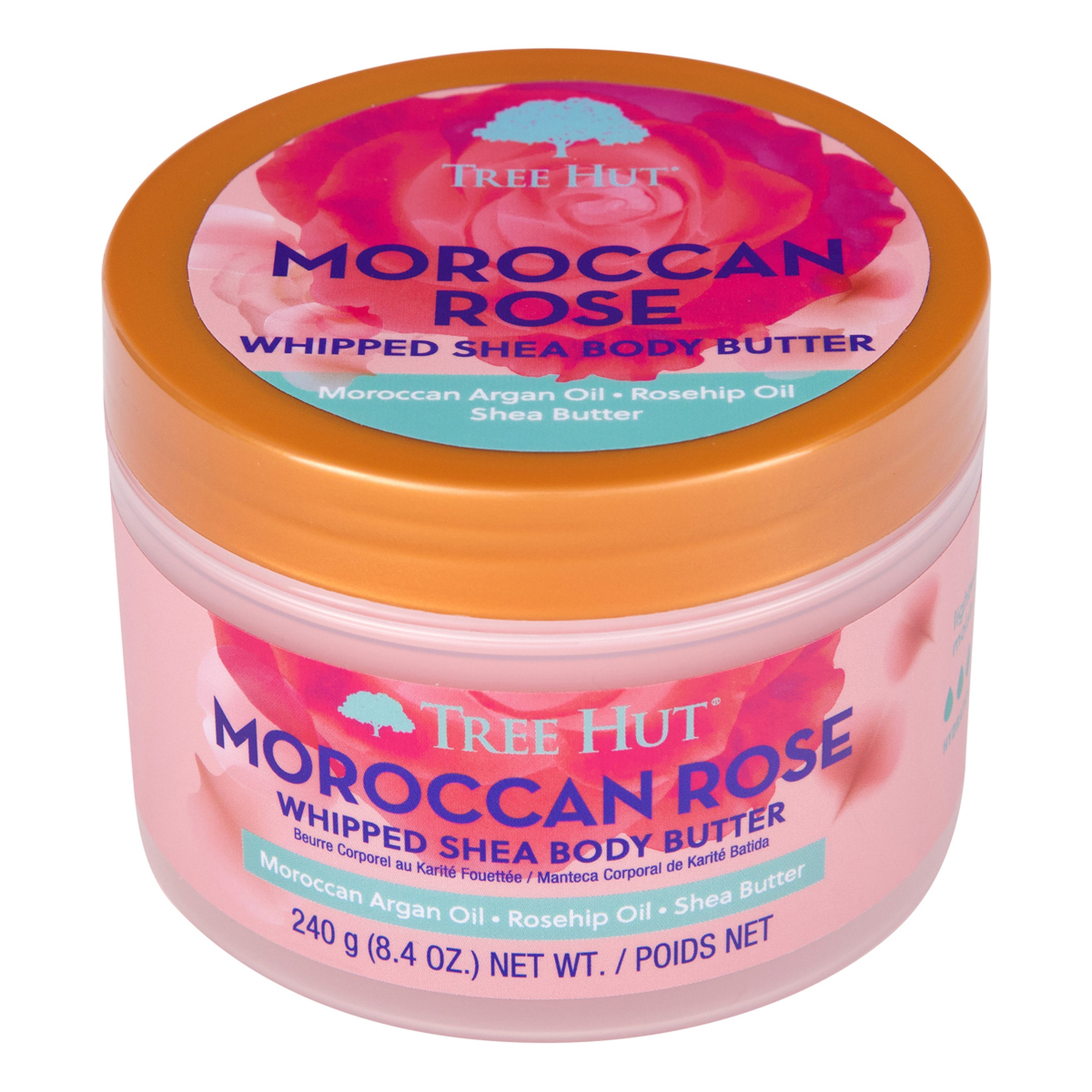 Tree Moroccan Rose Whipped body Butter