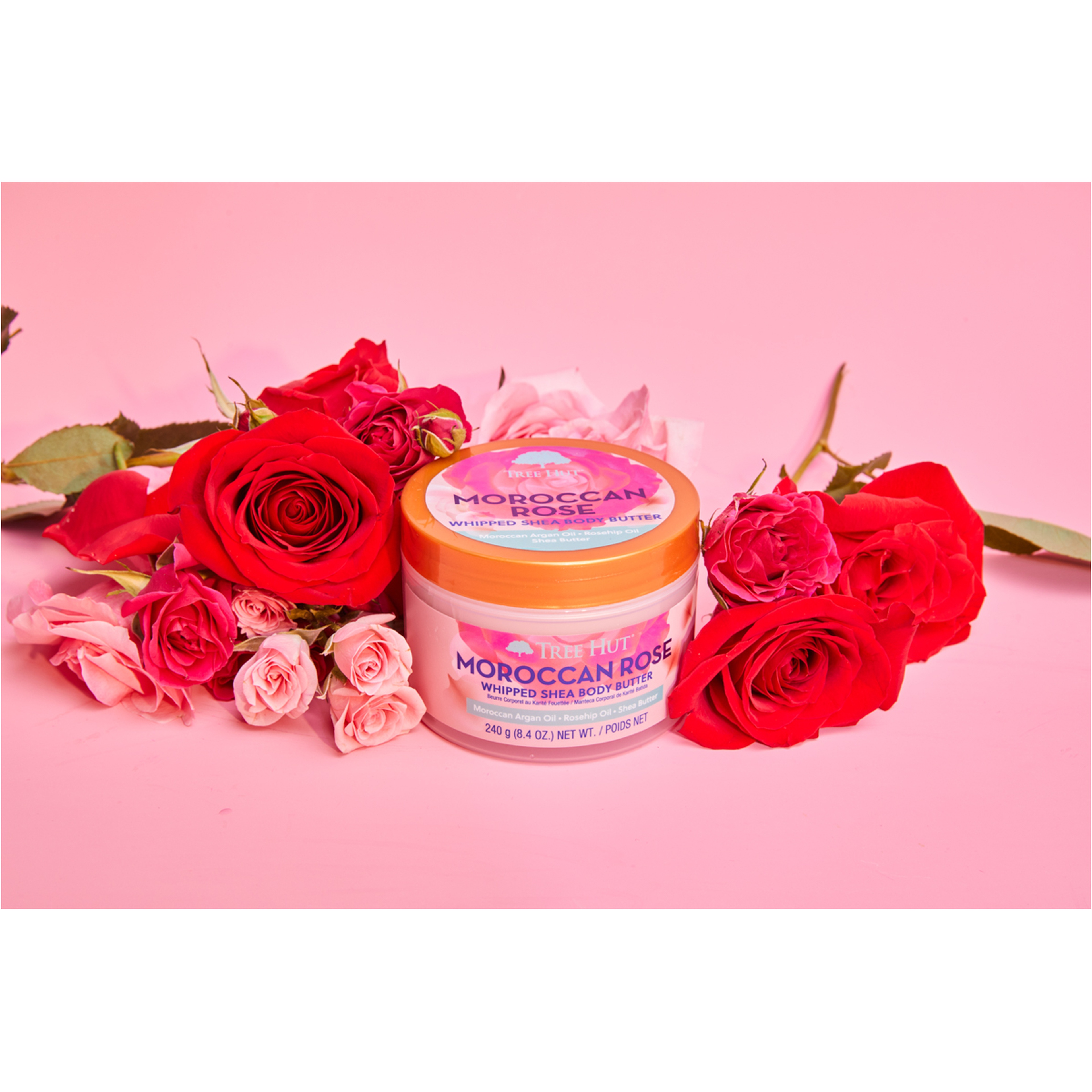 Tree Moroccan Rose Whipped body Butter