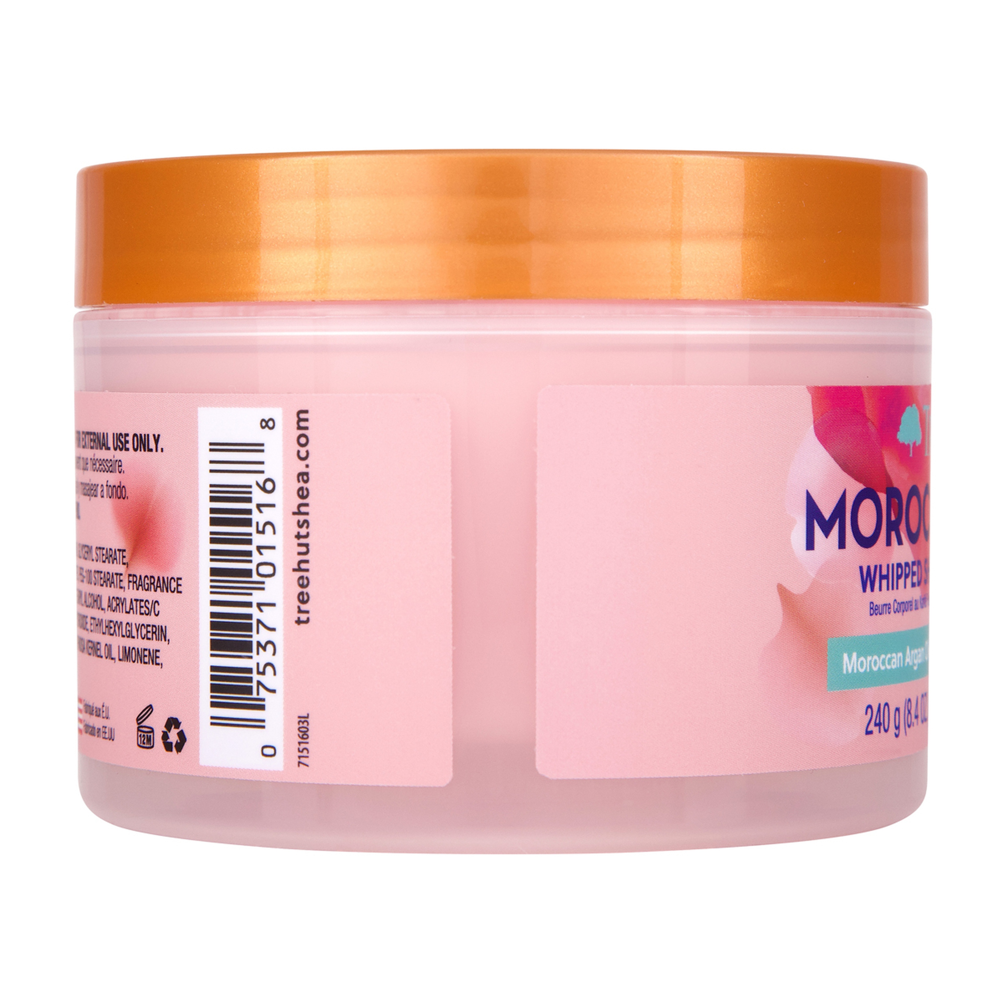 Tree Moroccan Rose Whipped body Butter