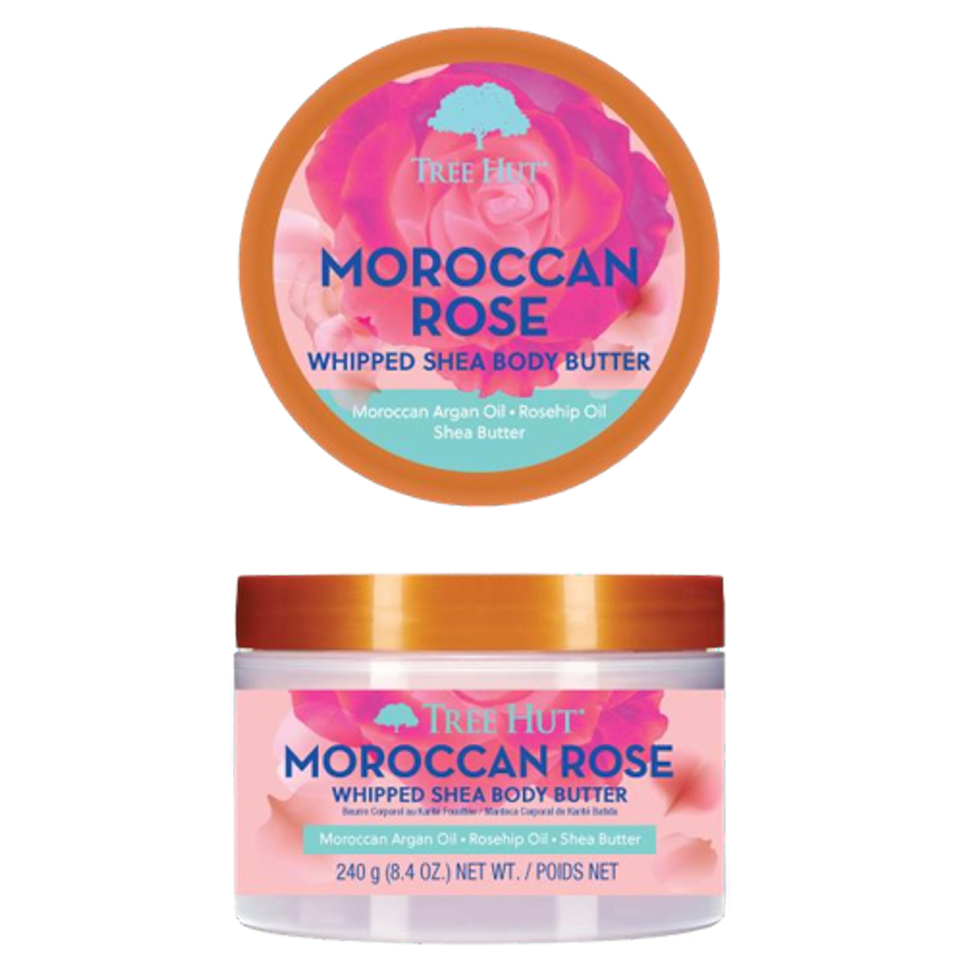 Tree Moroccan Rose Whipped body Butter