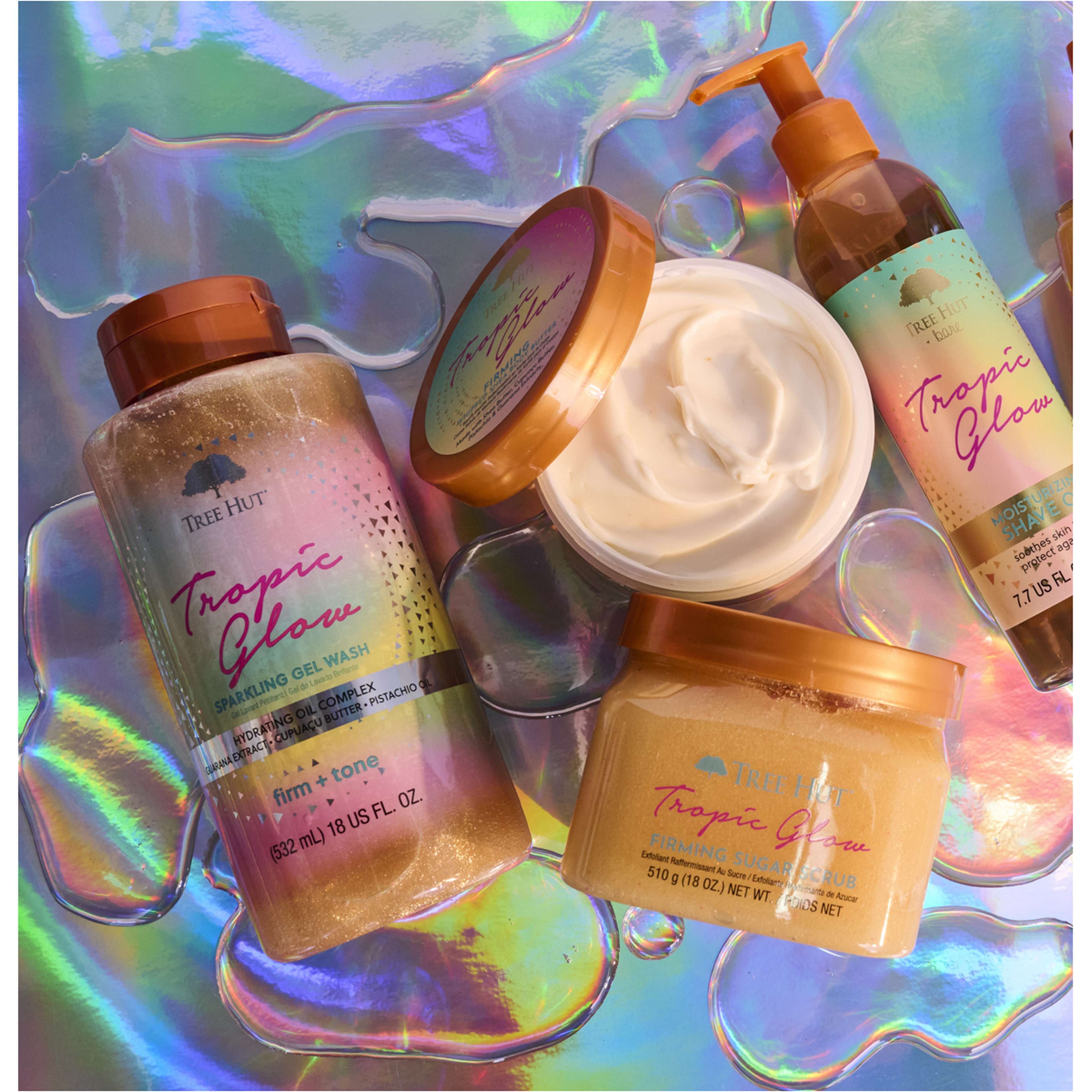 غسول جل رغوي تروبيك جلو