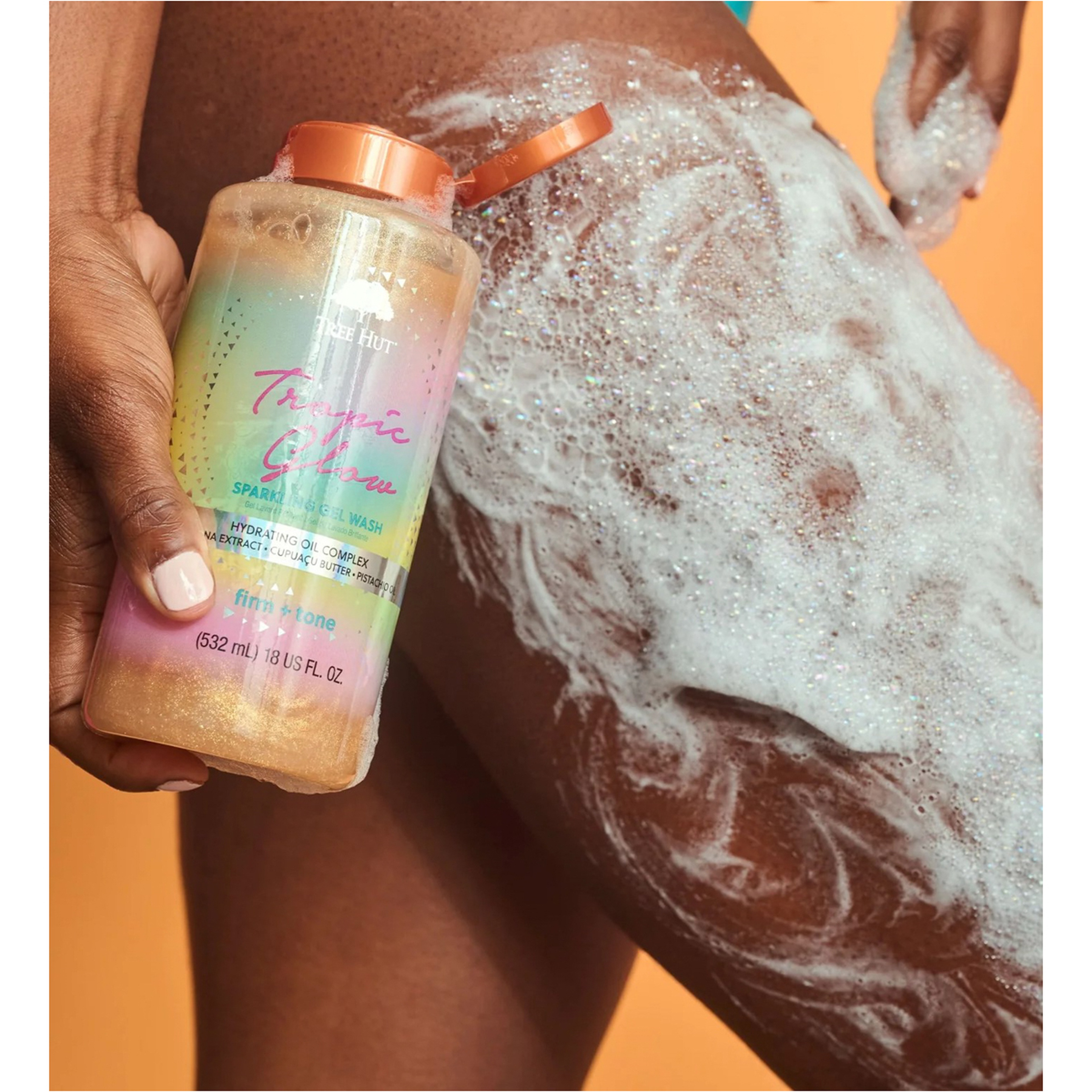 غسول جل رغوي تروبيك جلو