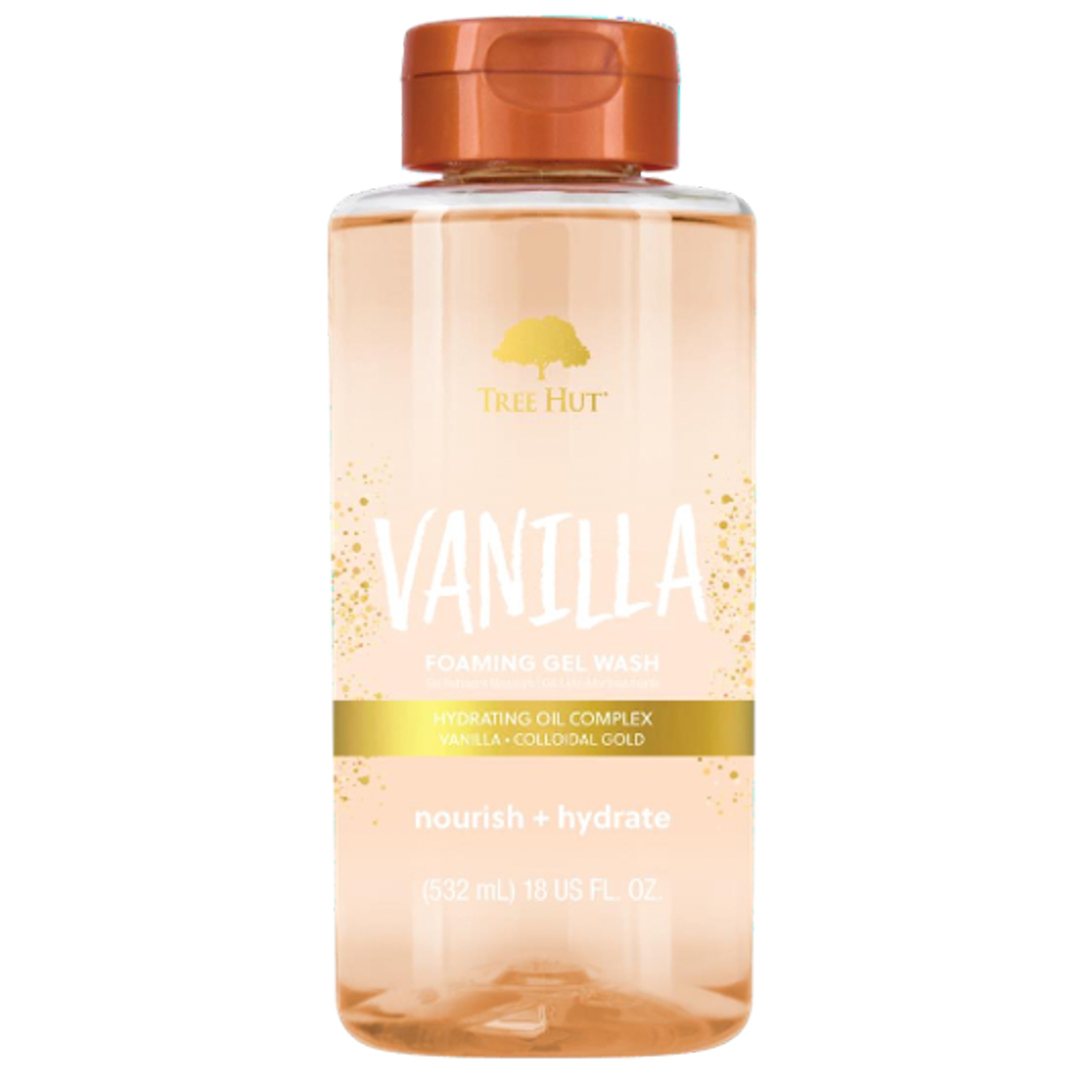 غسول جل رغوي بالفانيليا