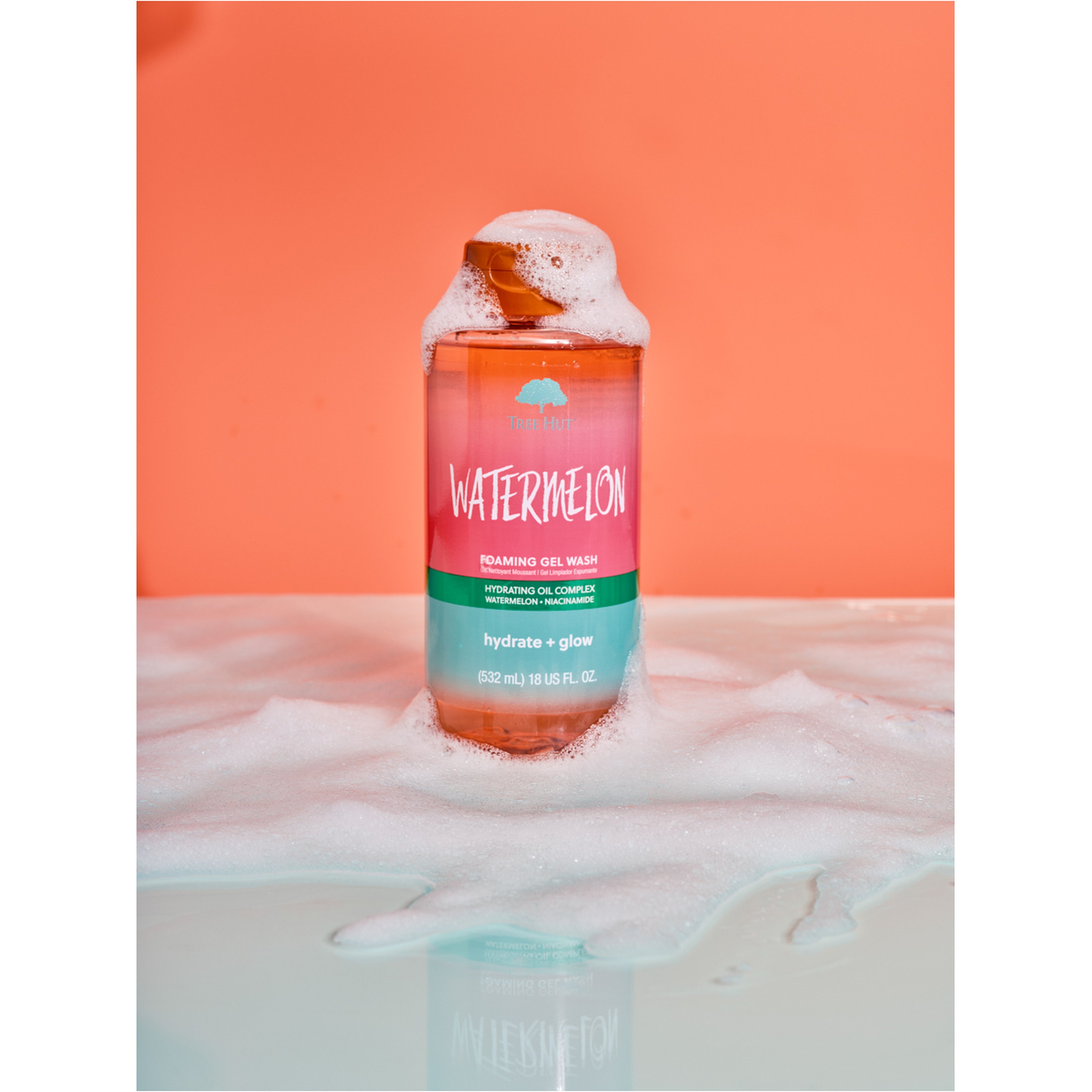 غسول جل رغوي بالبطيخ