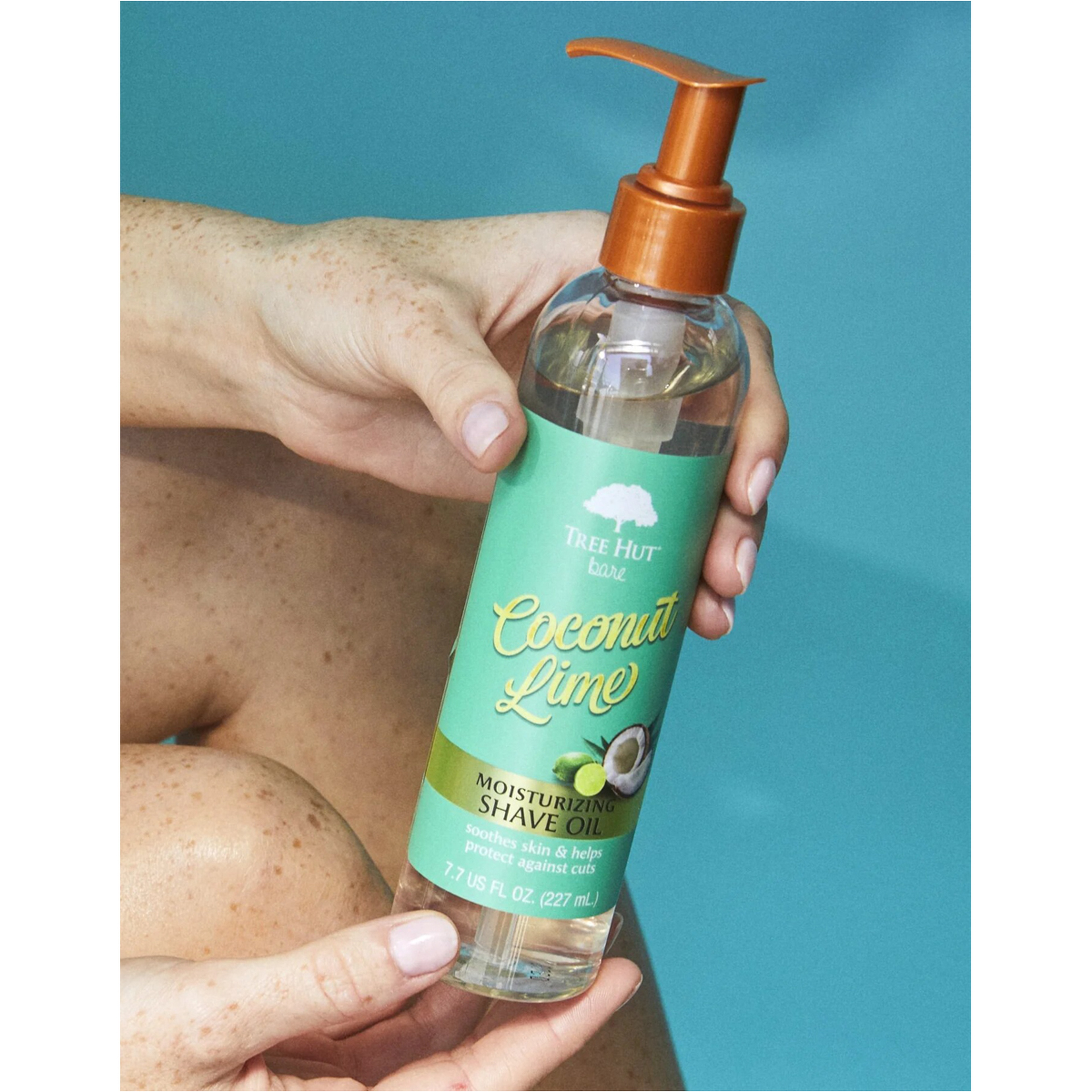 زيت الحلاقة المرطب بجوز الهند والليمون