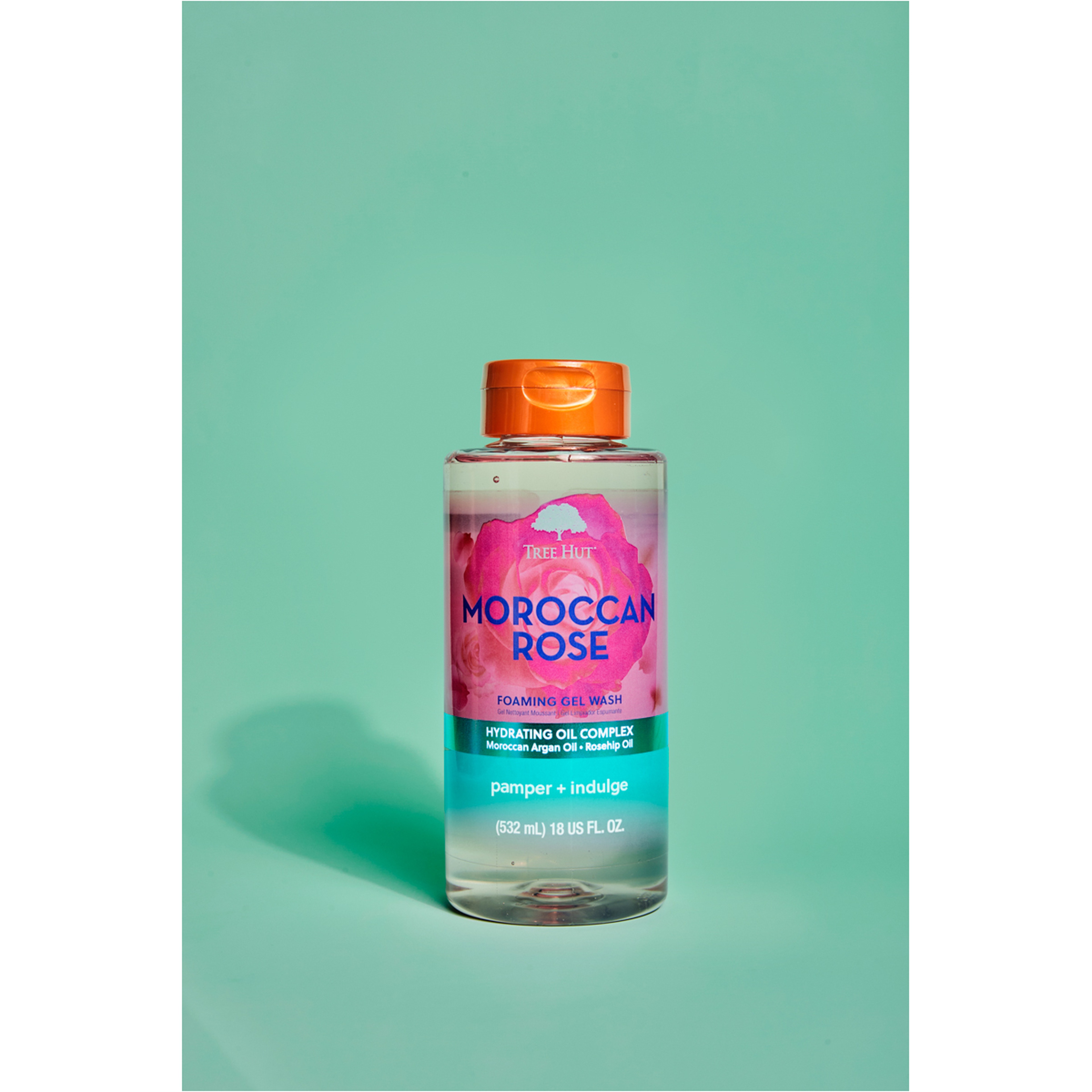 غسول جل رغوي بالورد المغربي