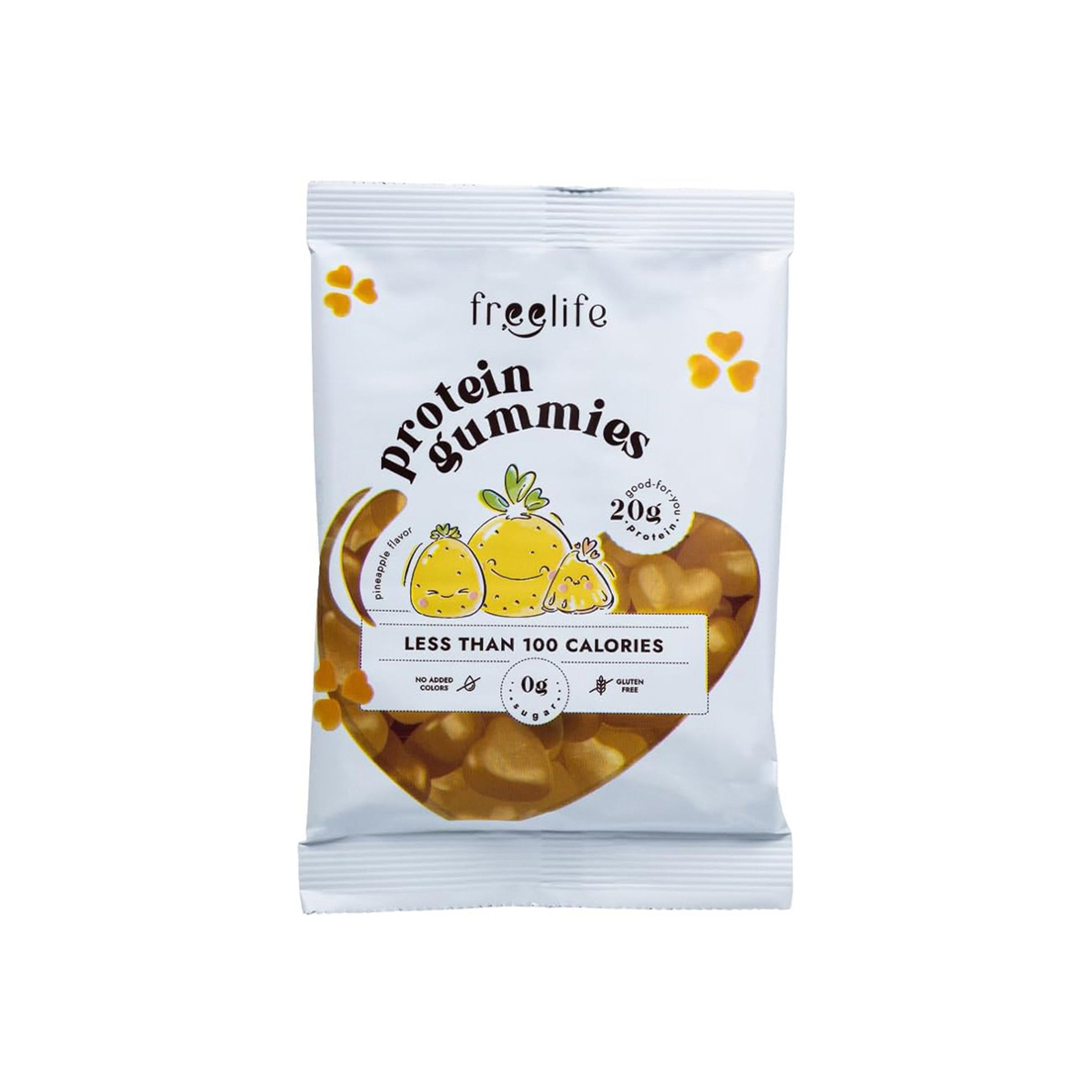 Freelife Protein Gummies Pineapple 32G