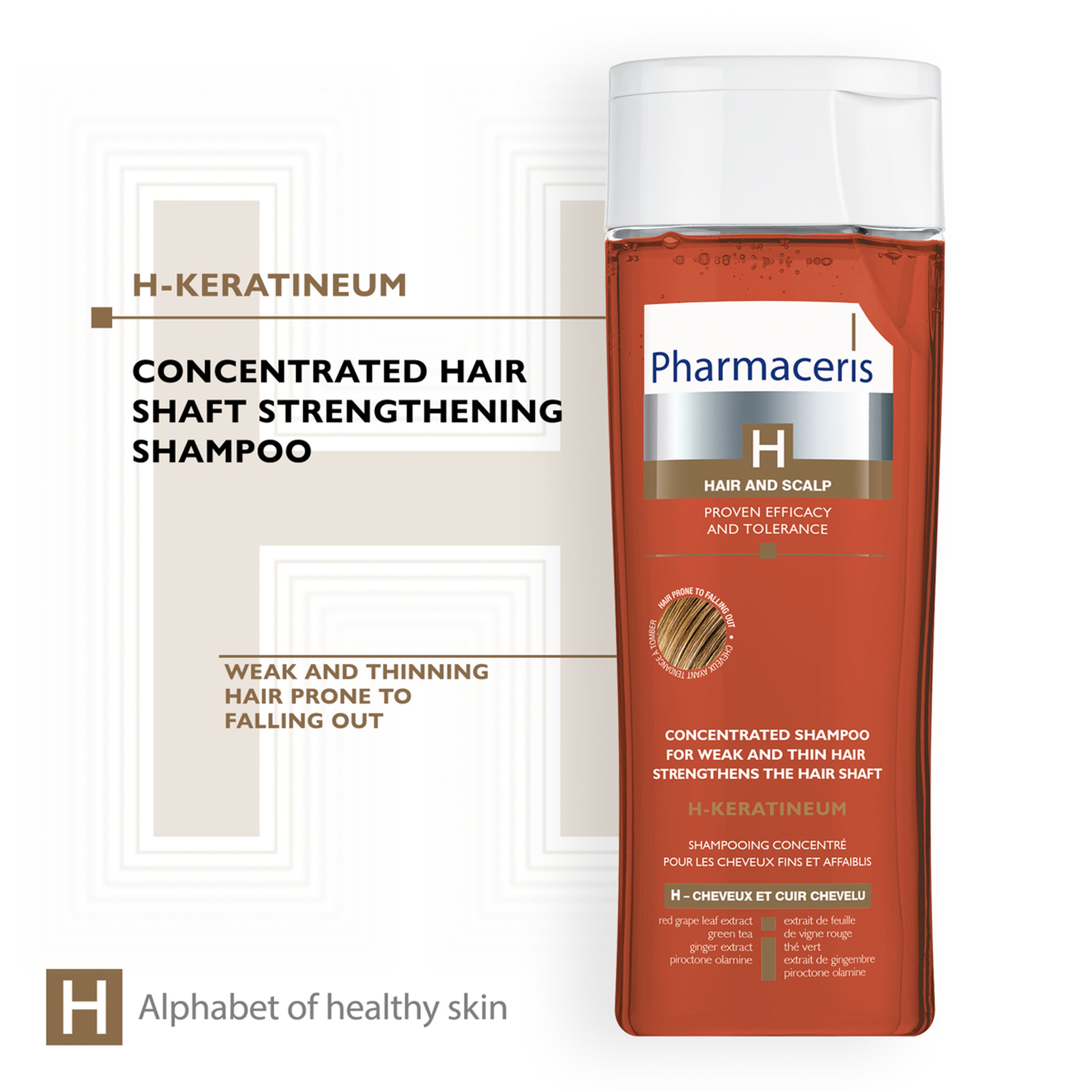 Pharmaceris H H-Keratineum Shampoo 250Ml