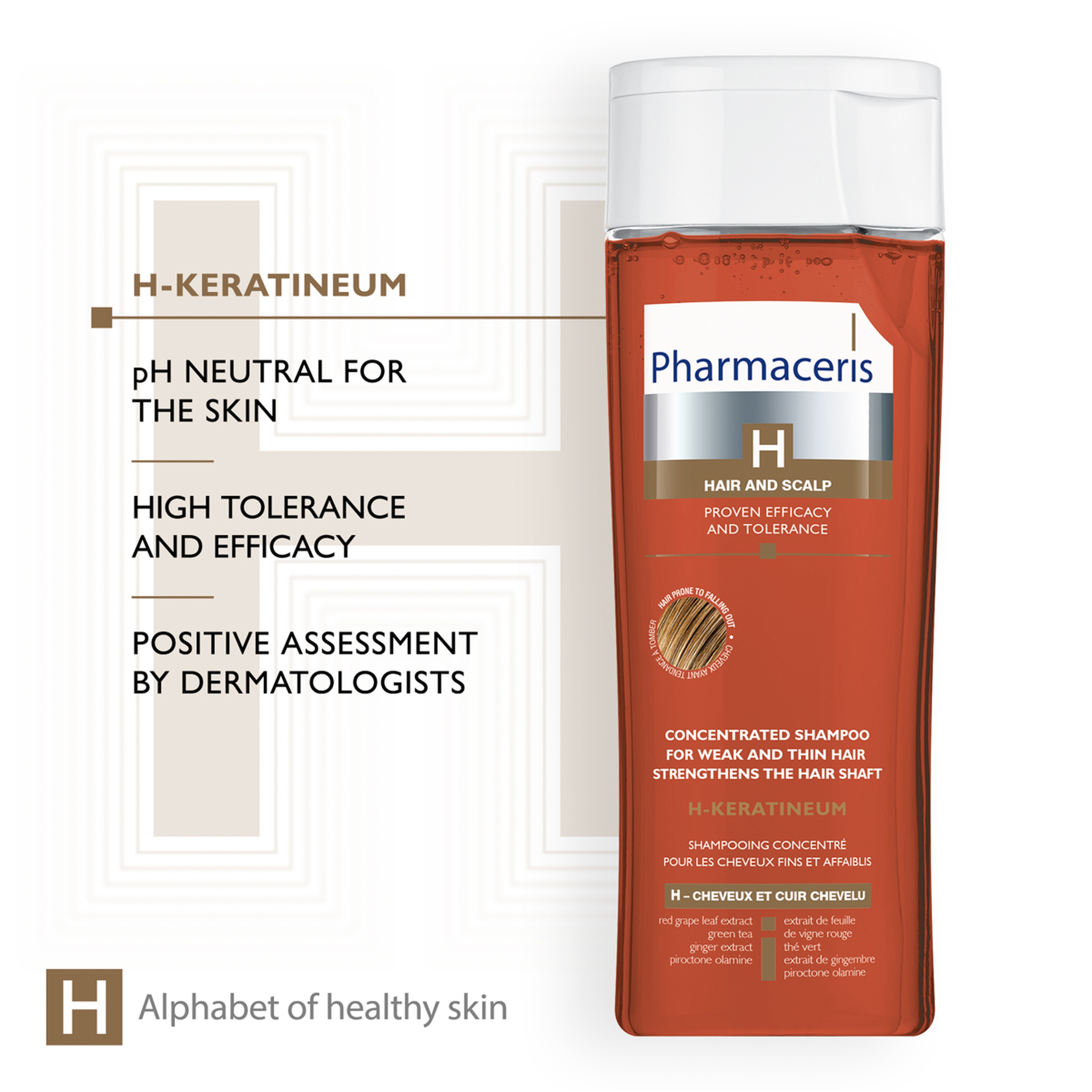 Pharmaceris H H-Keratineum Shampoo 250Ml