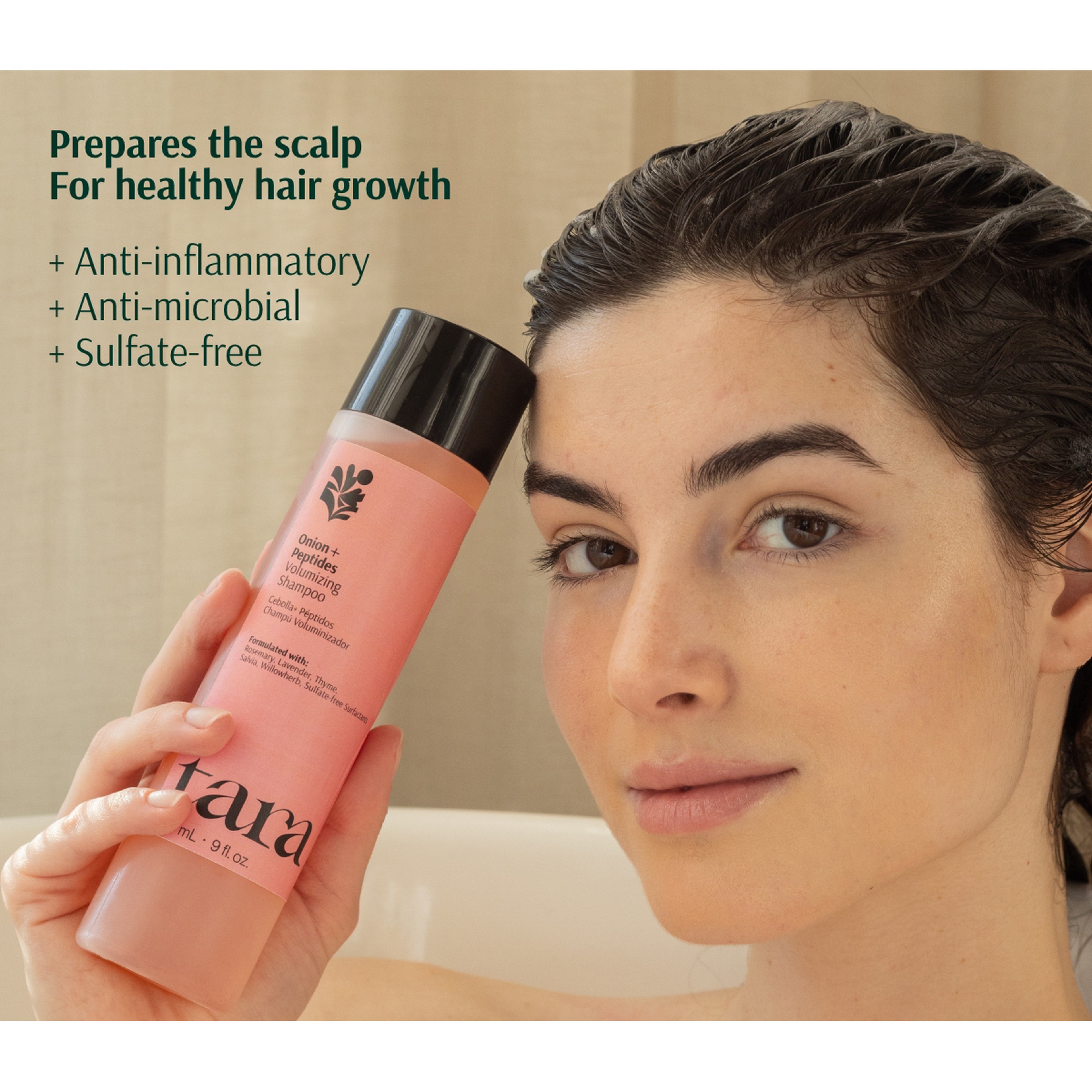 Tara ONION PEPTIDES VOLUMIZING SHAMPOO 267 ML