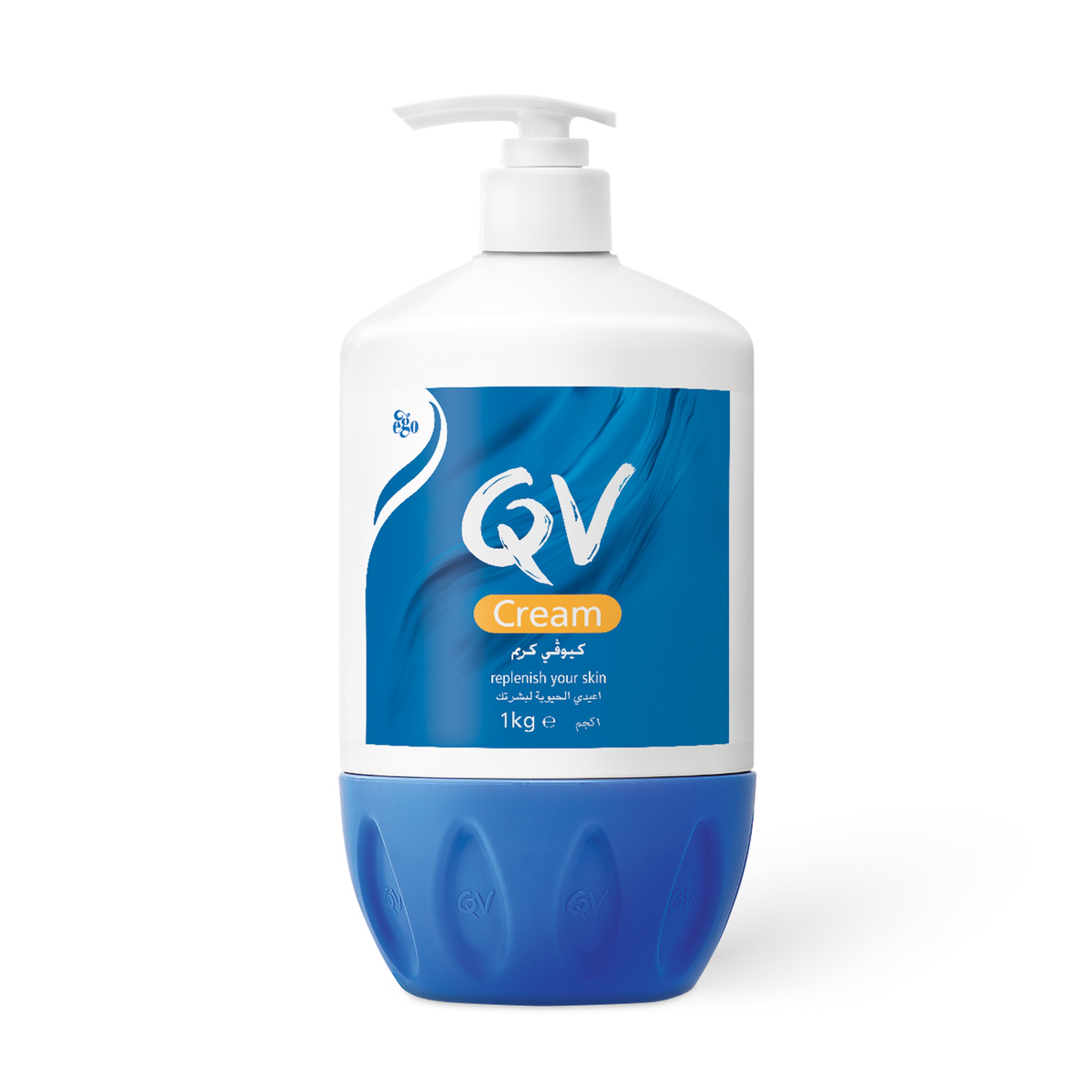 Qv, Body Cream, Replenish Your Skin 1000 GM