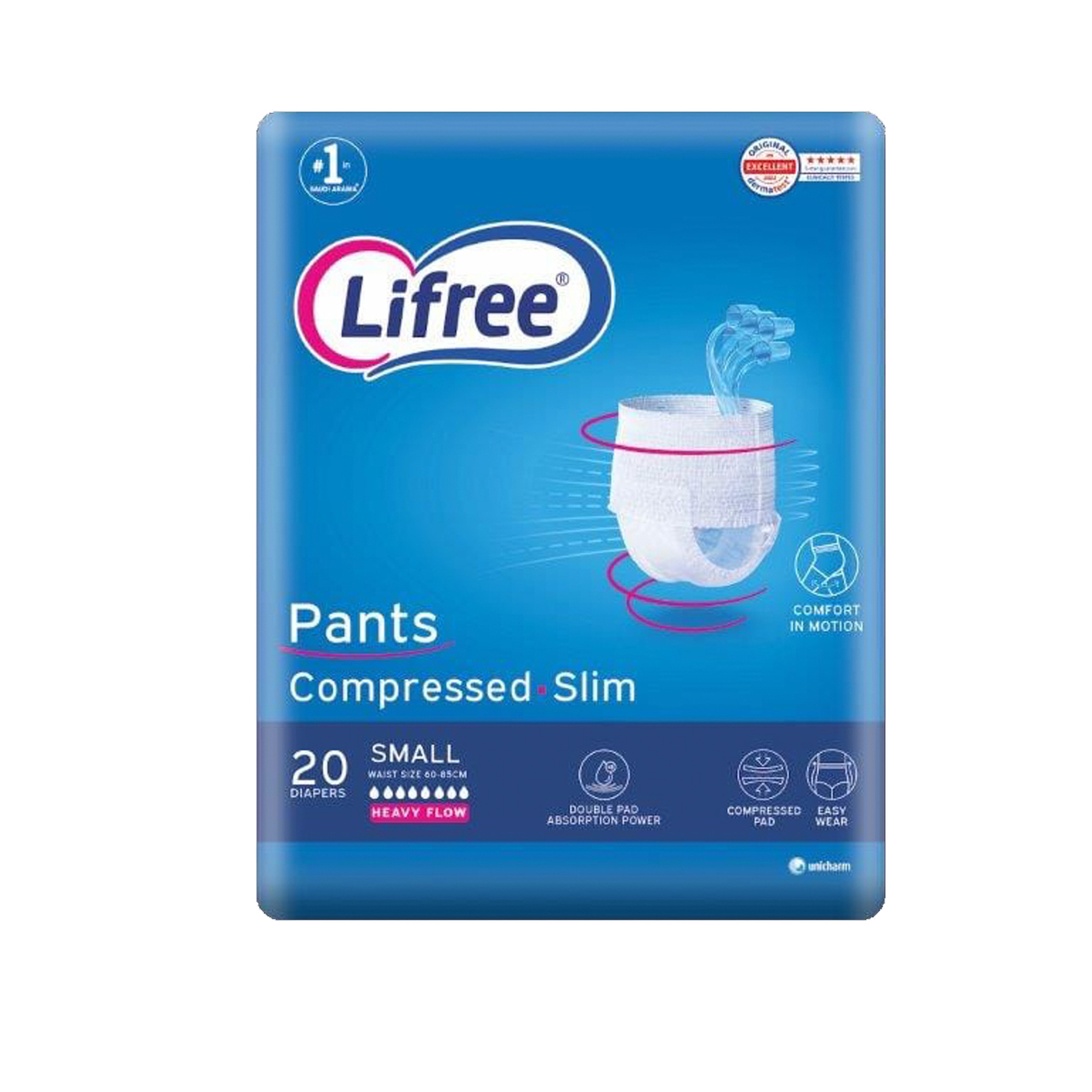 Lifree Adult Diaper Culotte Small 20 Pcs