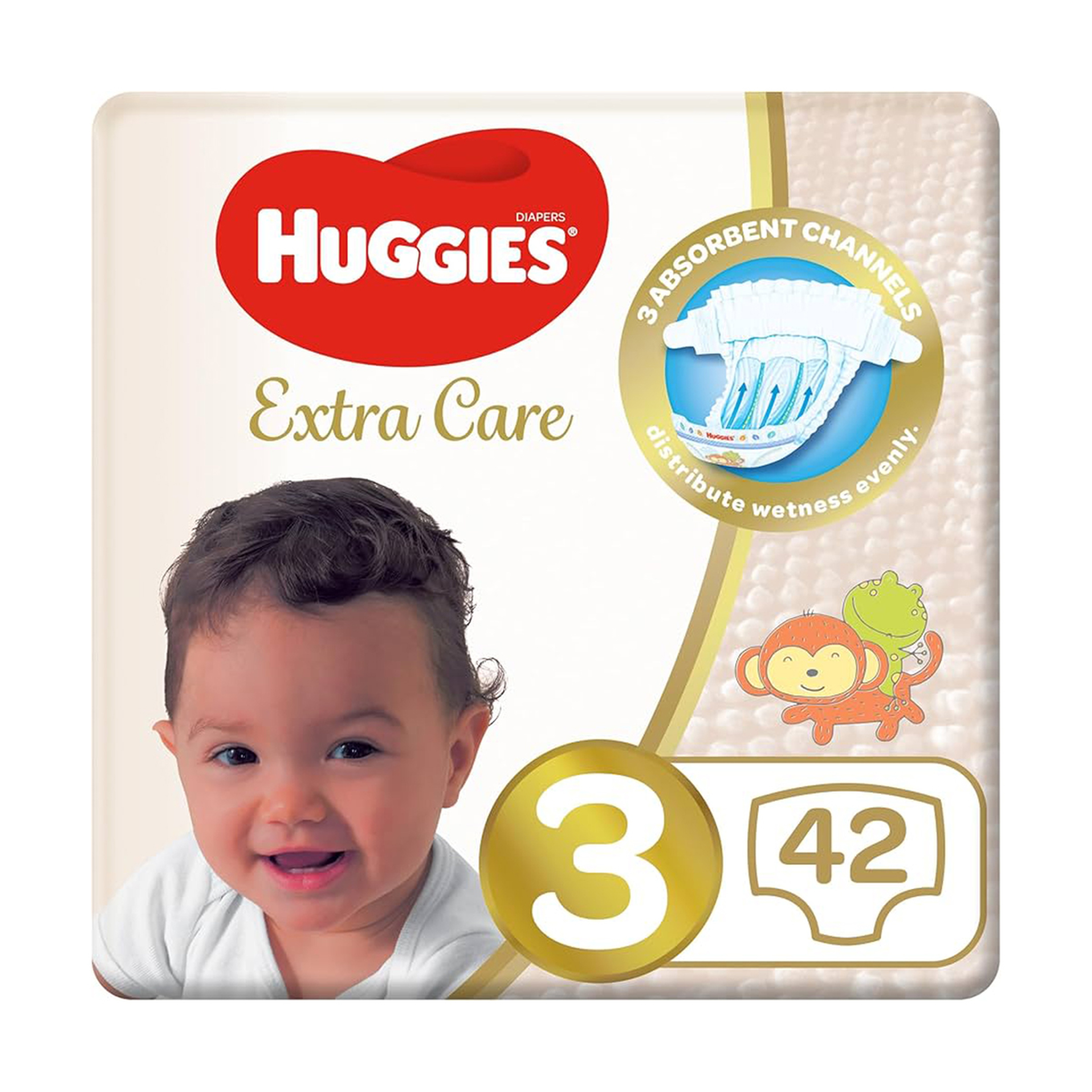 Huggies Extra Care Size 3 42 Diapers