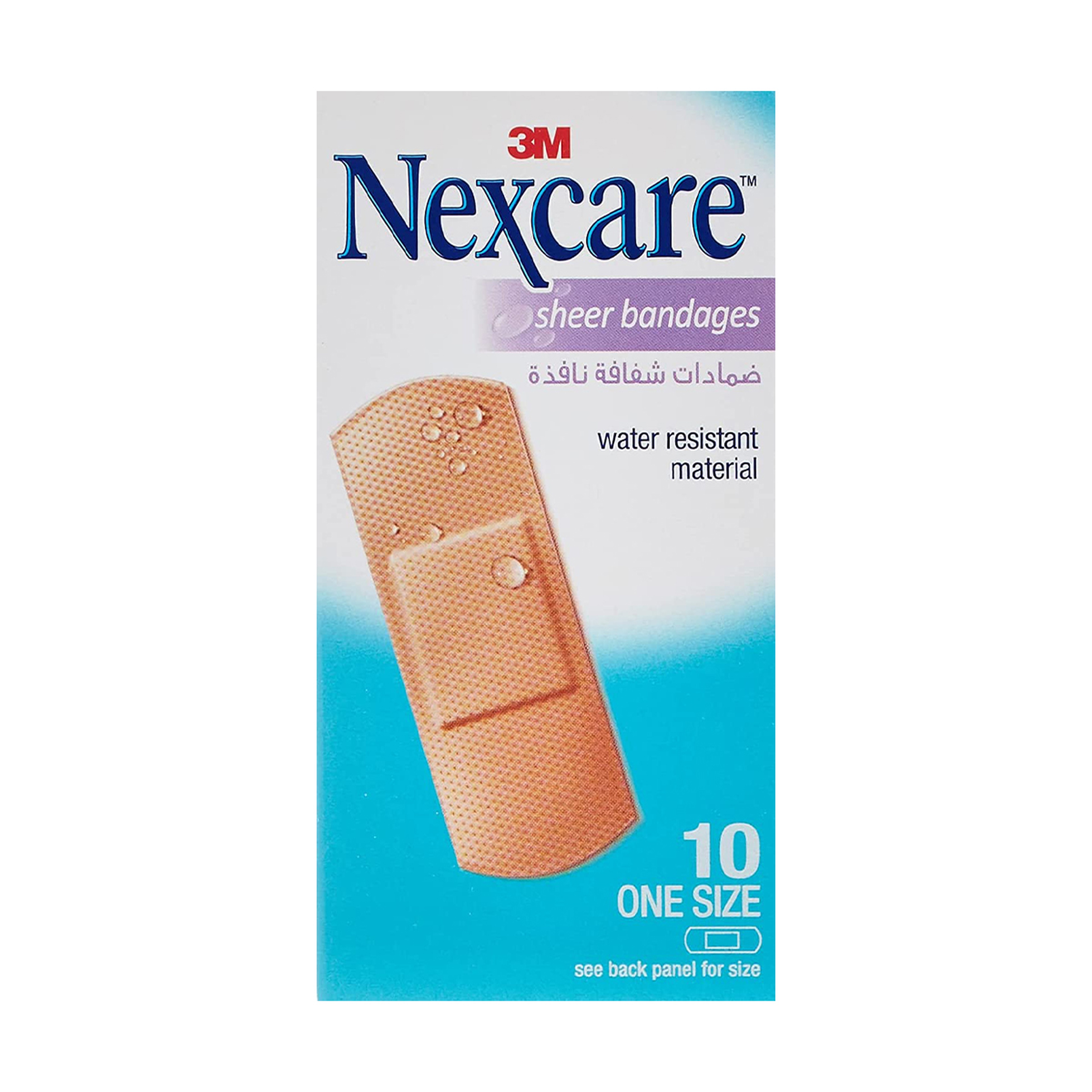 Nexcare 656 Sheer Bandag10 piece