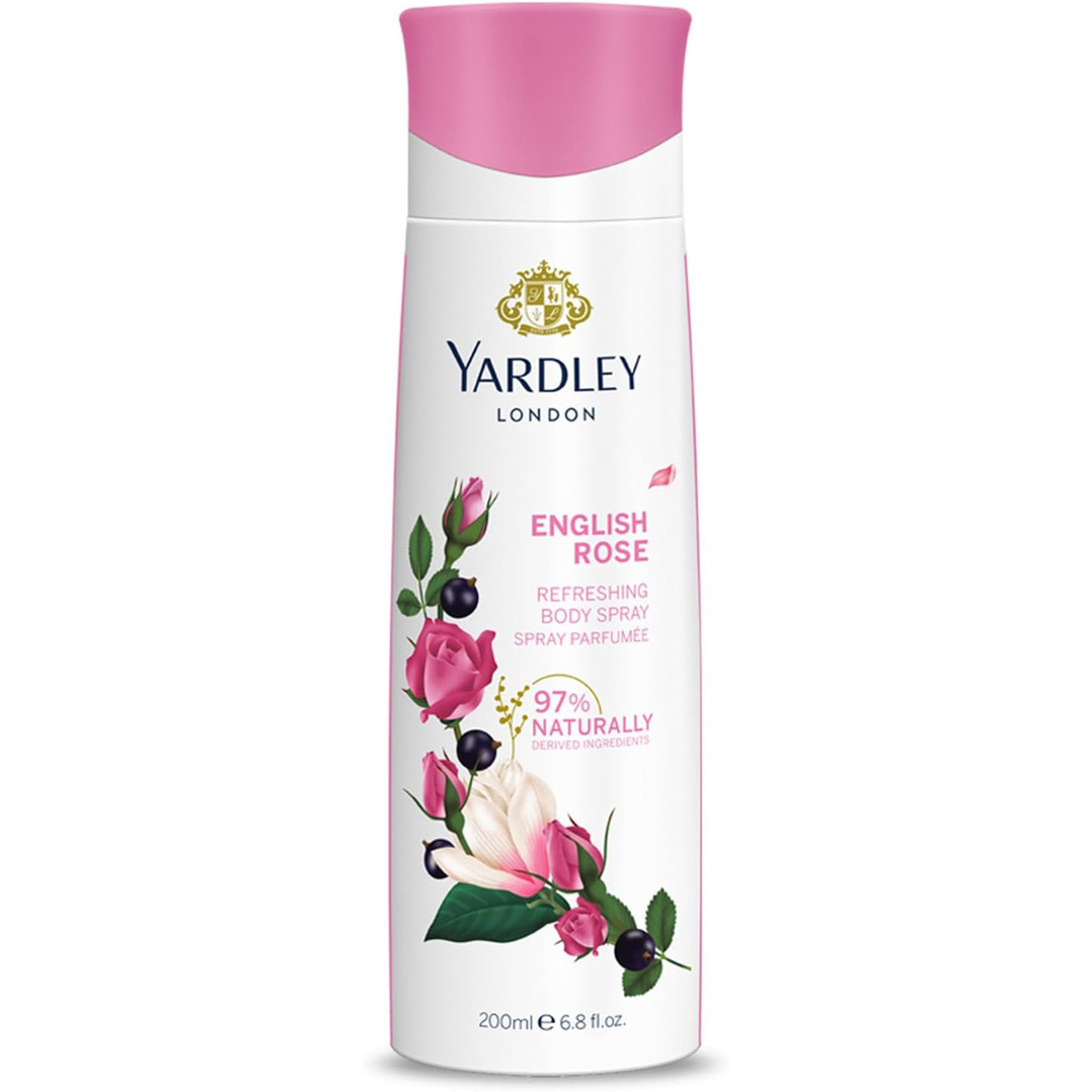YARDLEY  BODY SPRAY  ENGLISH ROSE  150ml