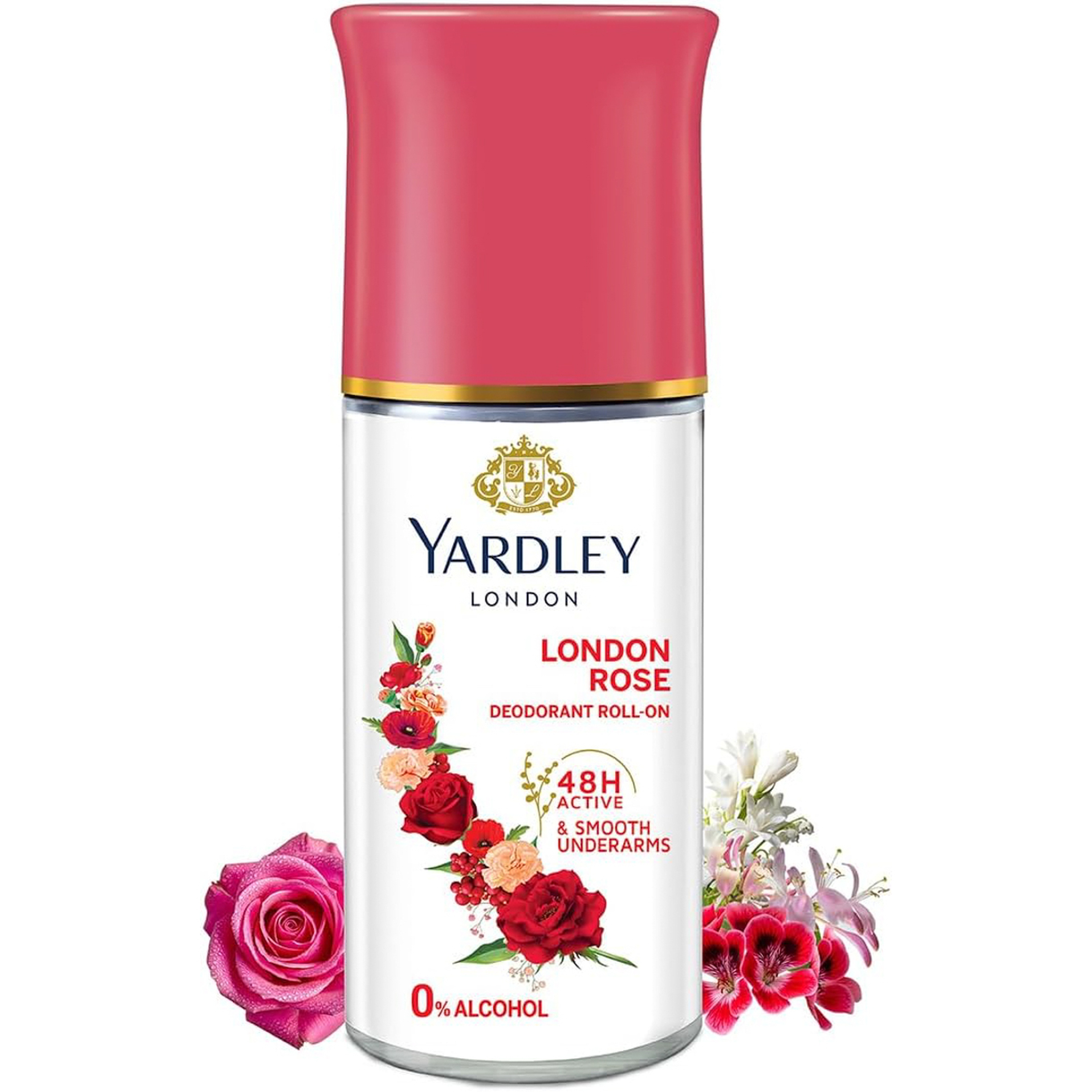 YARDLEY  ROLL ON   LONDON ROSE  50 ml
