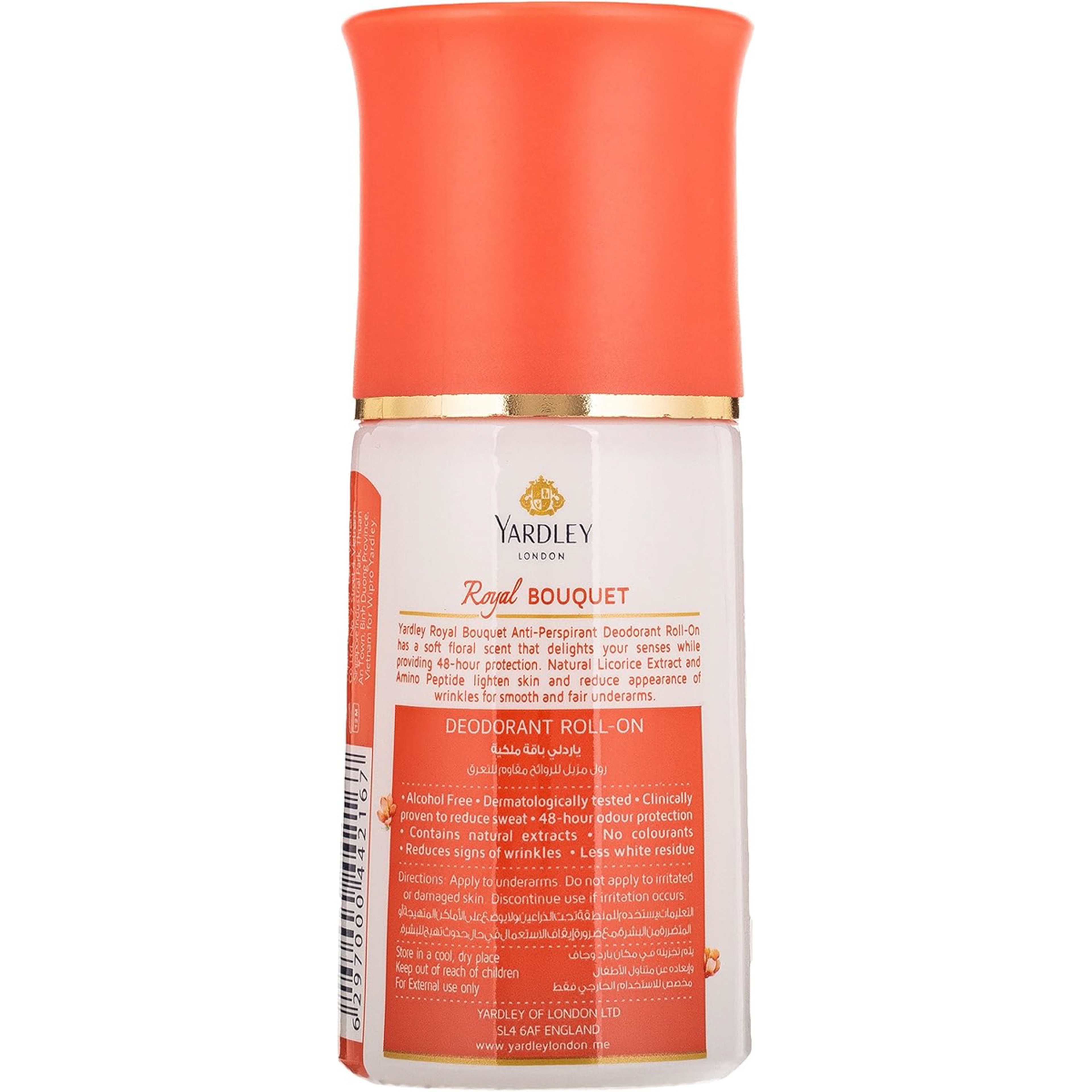 YARDLEY  ROLL ON   ROYAL BOUQUET 50 ml