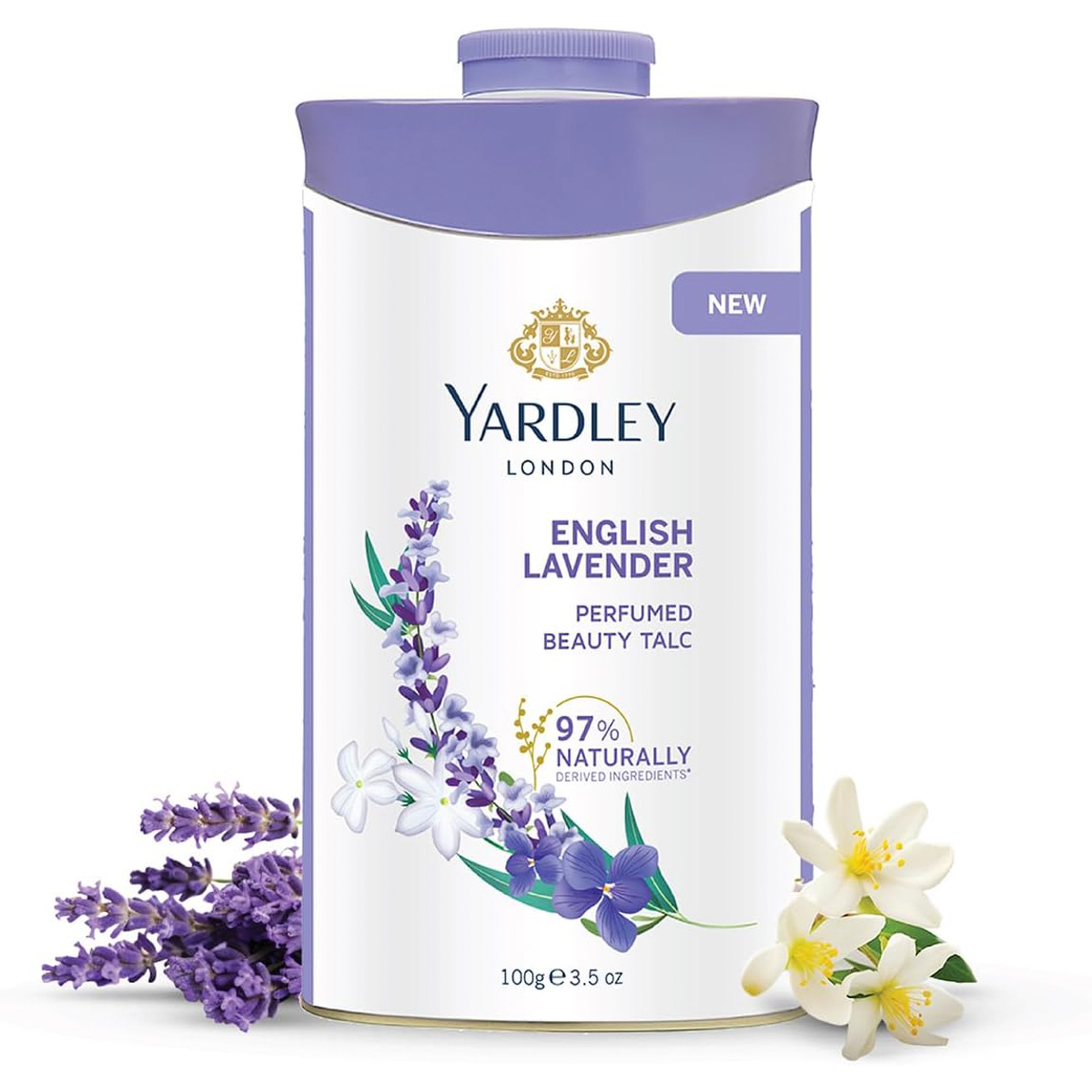 YARDLEY  TALC  ENGLISH LAVENDER  250gm