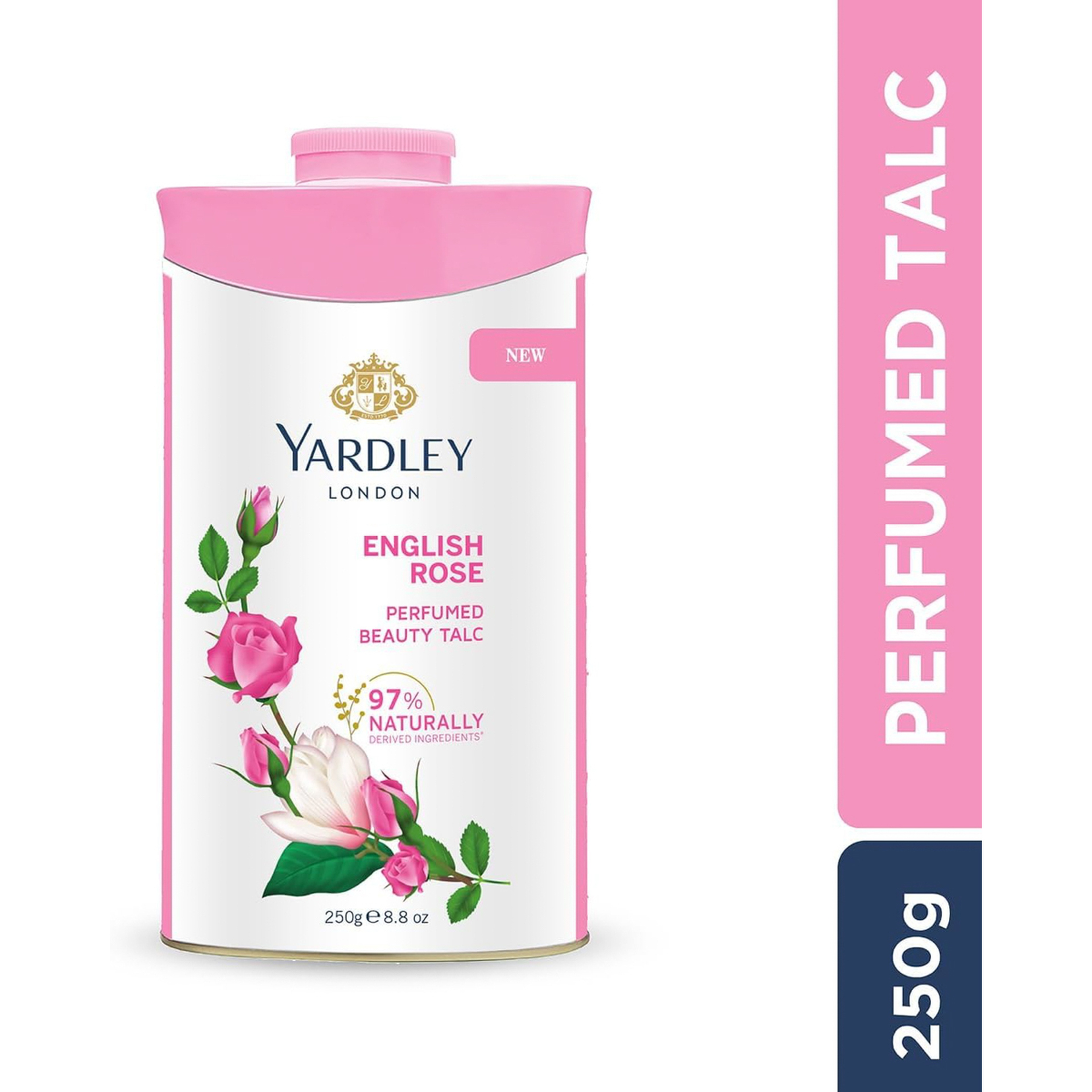 YARDLEY  TALC  ENGLISH ROSE  250gm