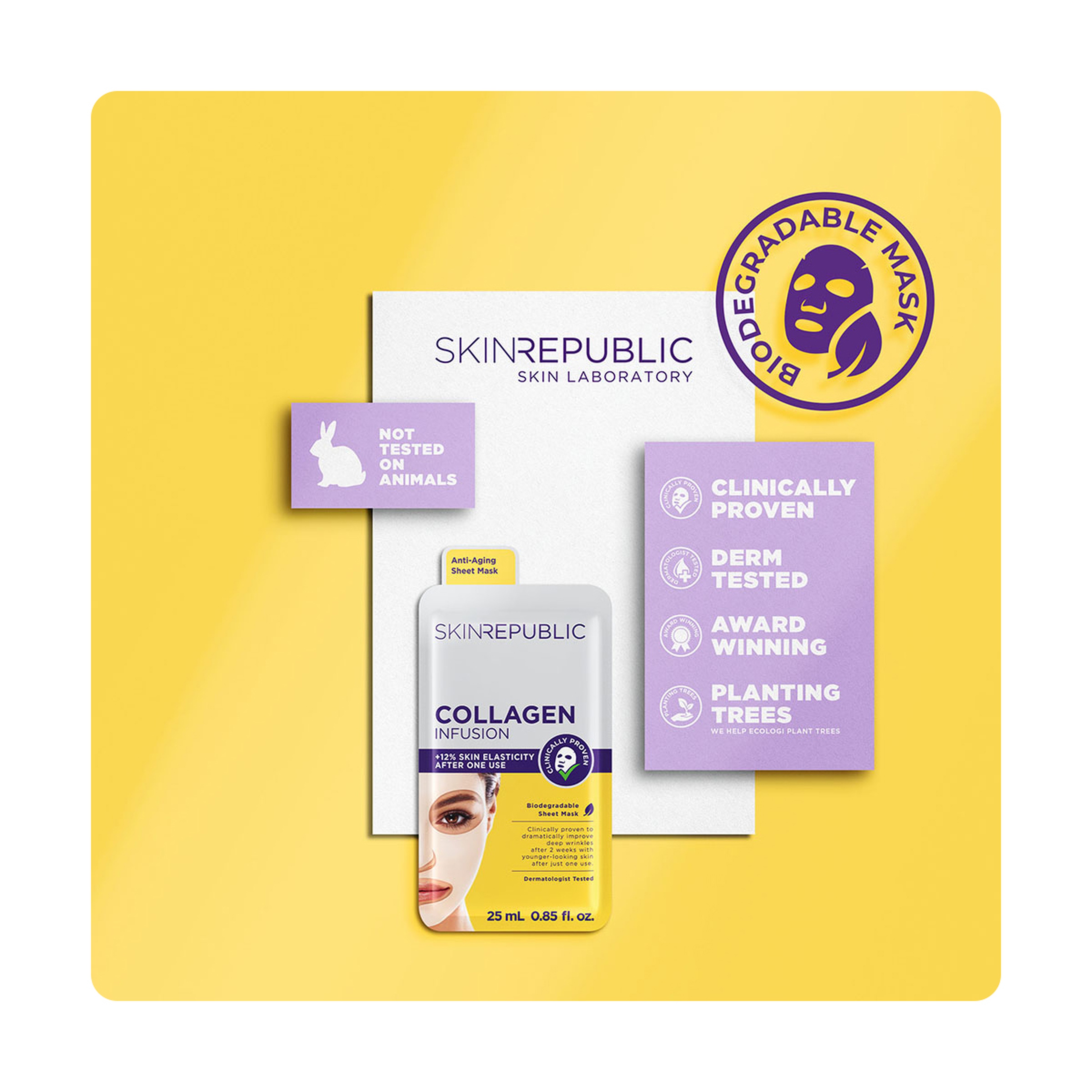 Skin Republic Collagen & Anti-Aging Sheet Mask