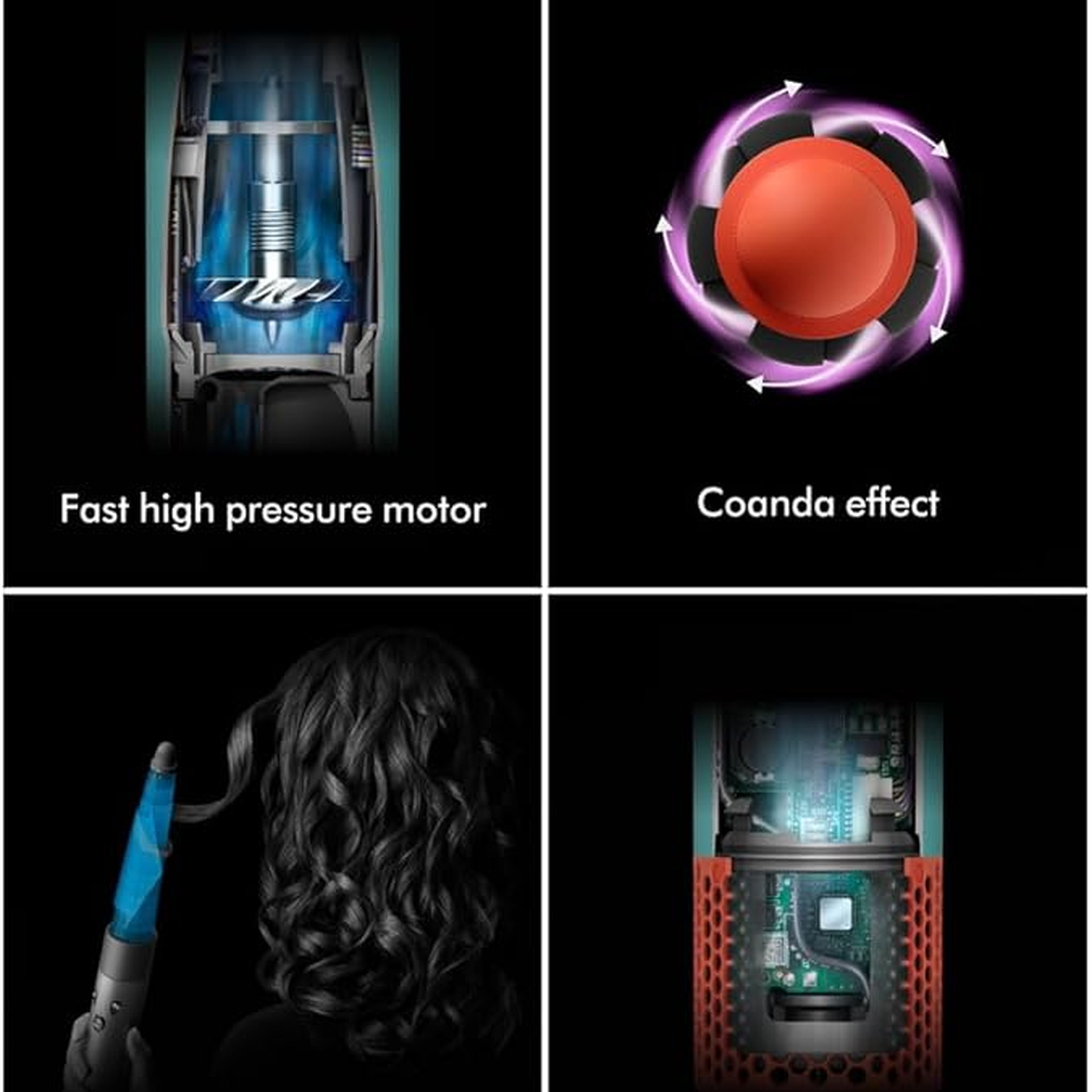 Dyson Airwrap multi-styler and dryer - Curly +Coily (Patina/Topaz)