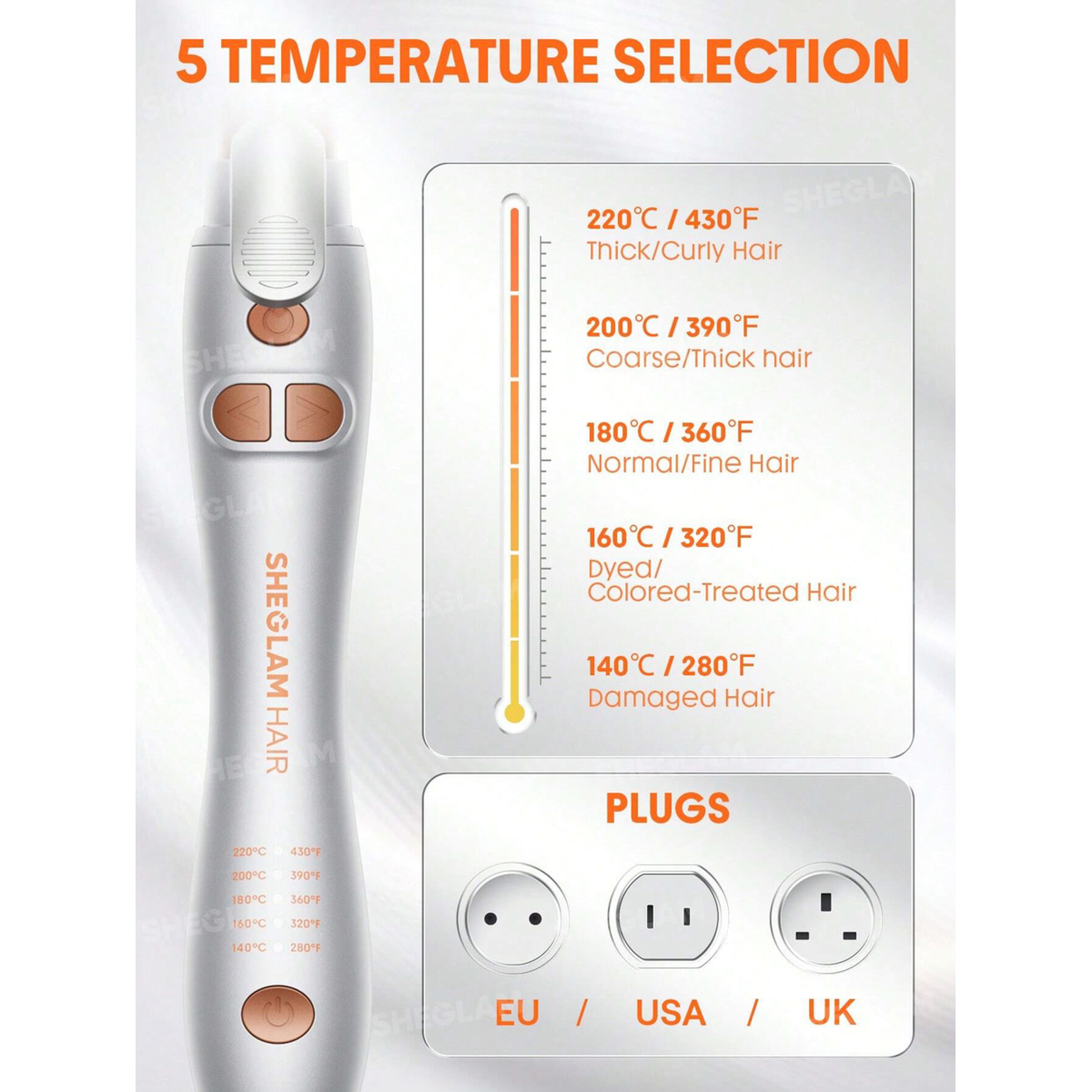 Sheglam It-Curl Rotating Curling Iron - 25mm