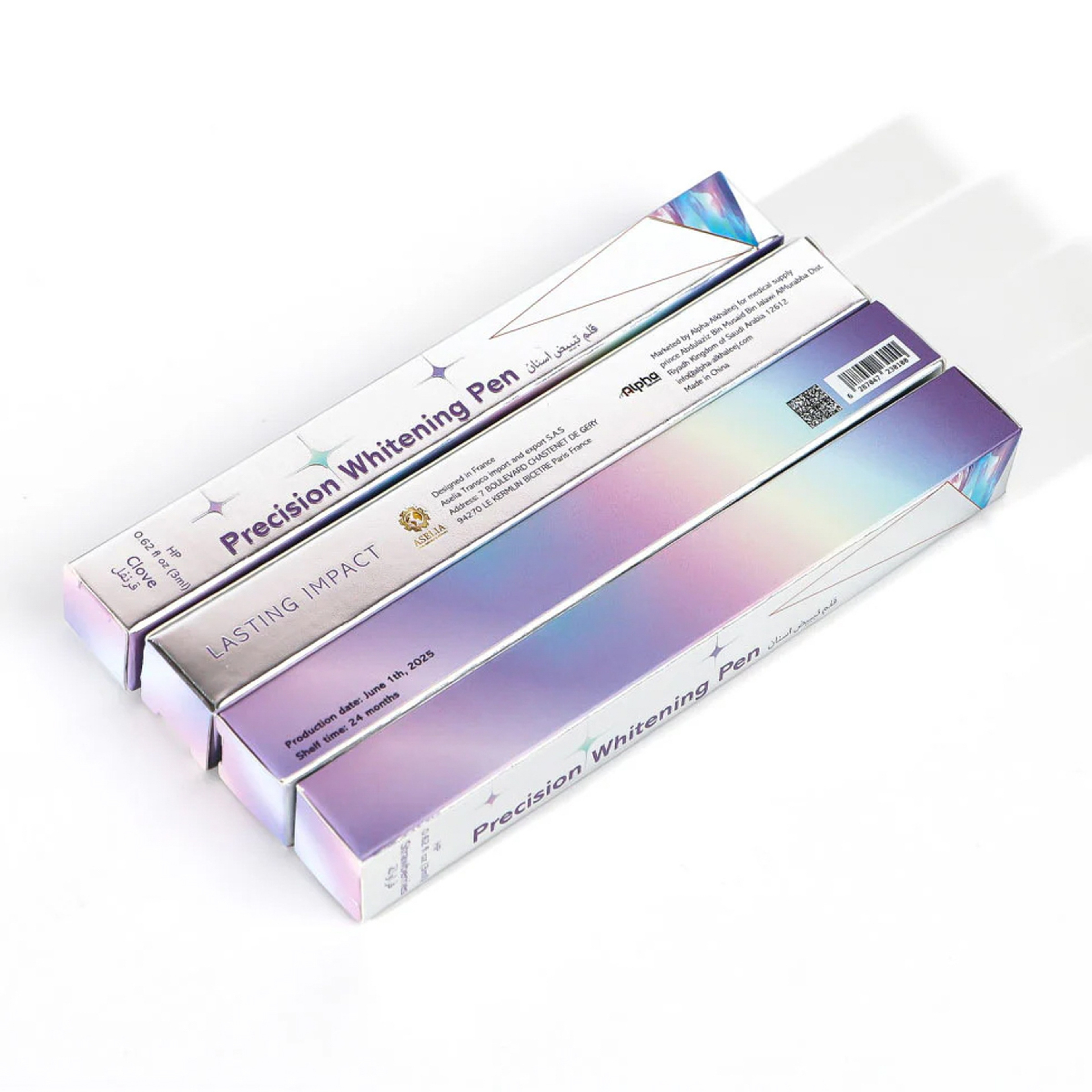 WHITIQ 3ml teeth whitening pen 12% HP- Mint