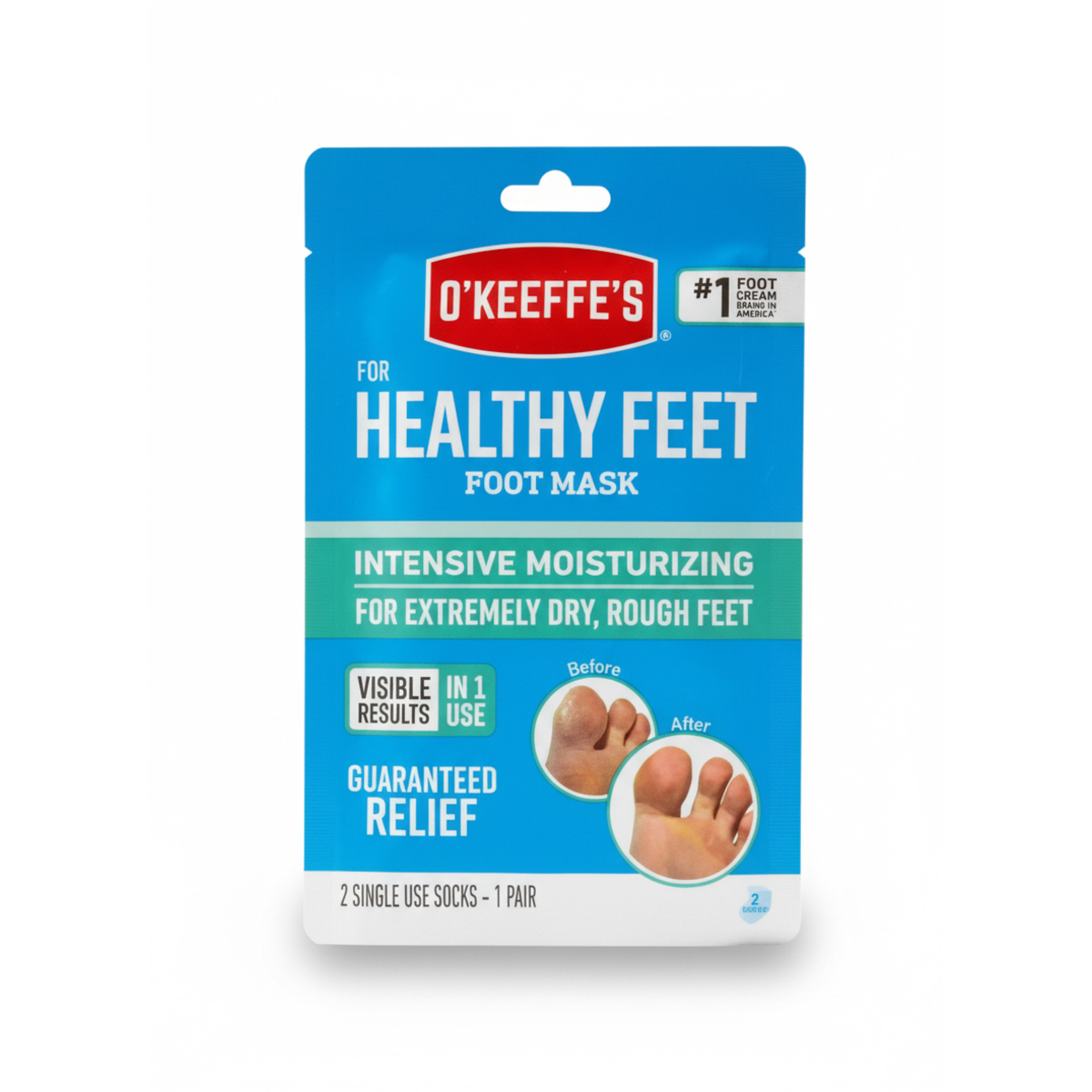 أوكيفز قناع الترطيب للأقدام