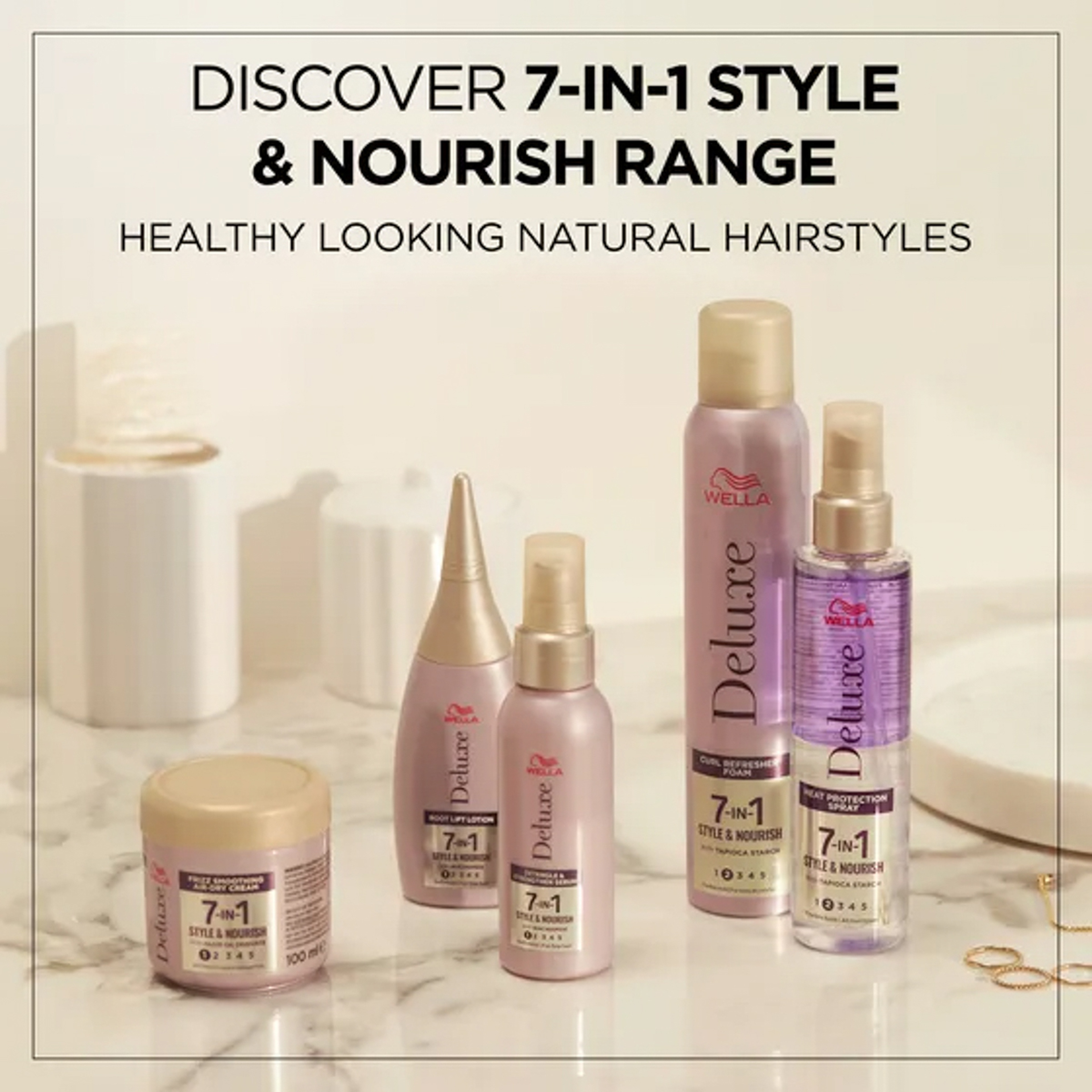 Wella Deluxe Curl Refresher Foam 200Ml