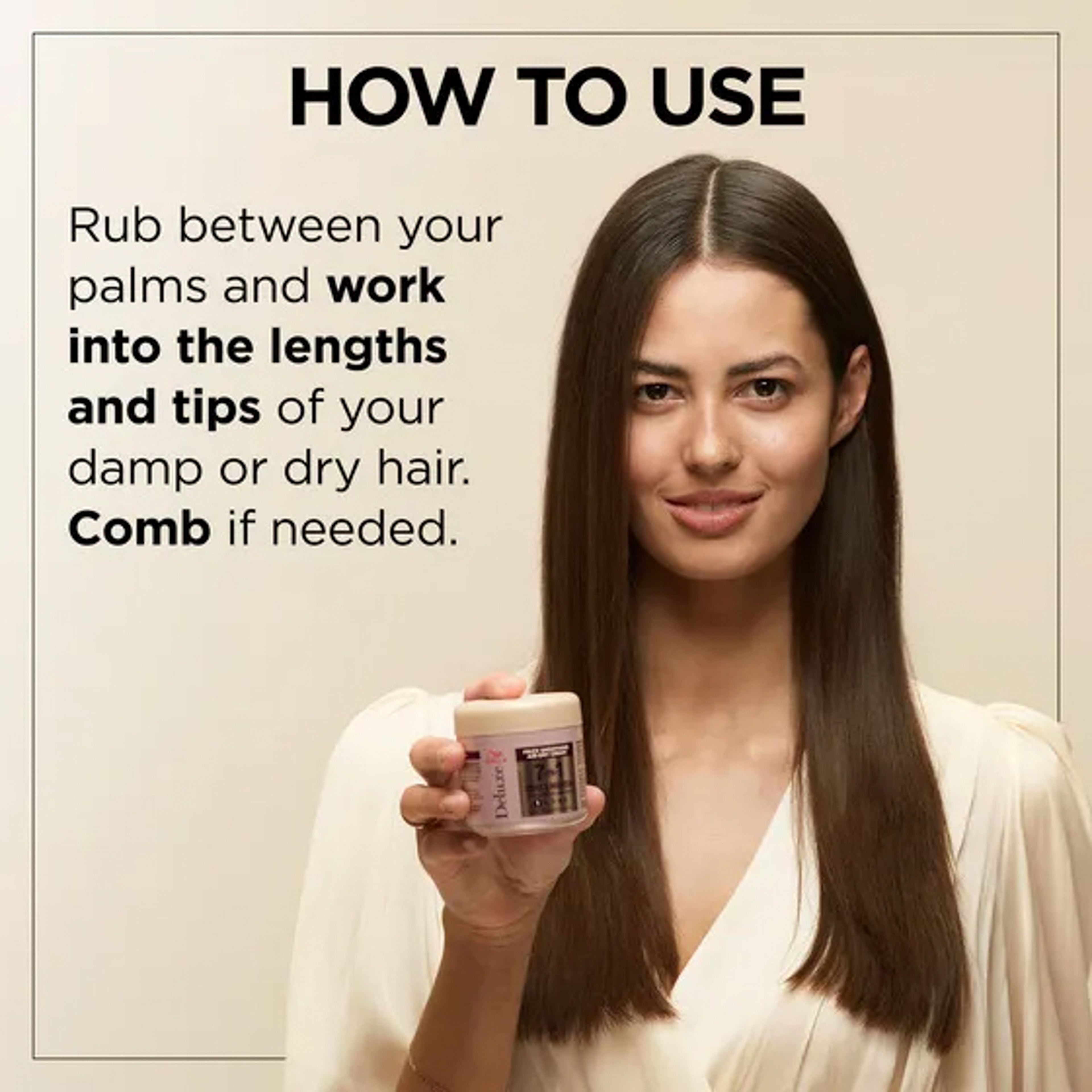 Wella Deluxe Frizz Smoothing Air-Dry Cream 150Ml