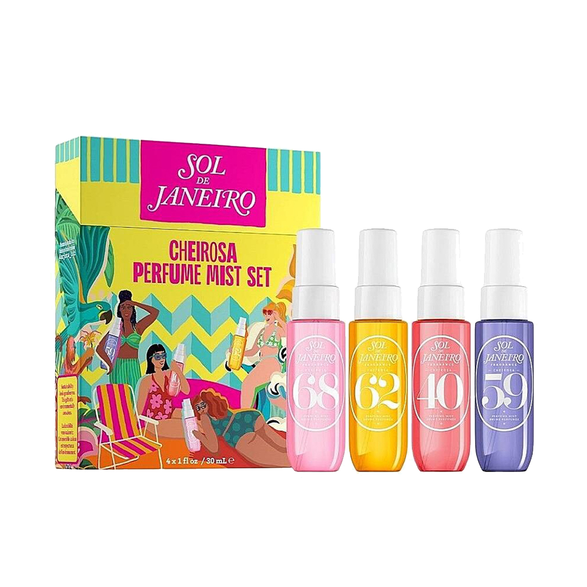 Sol de Janeiro Perfume Mist Set 4点セット Sol De Janeiro Cheirosa Mist Set 4×30Ml | Whites