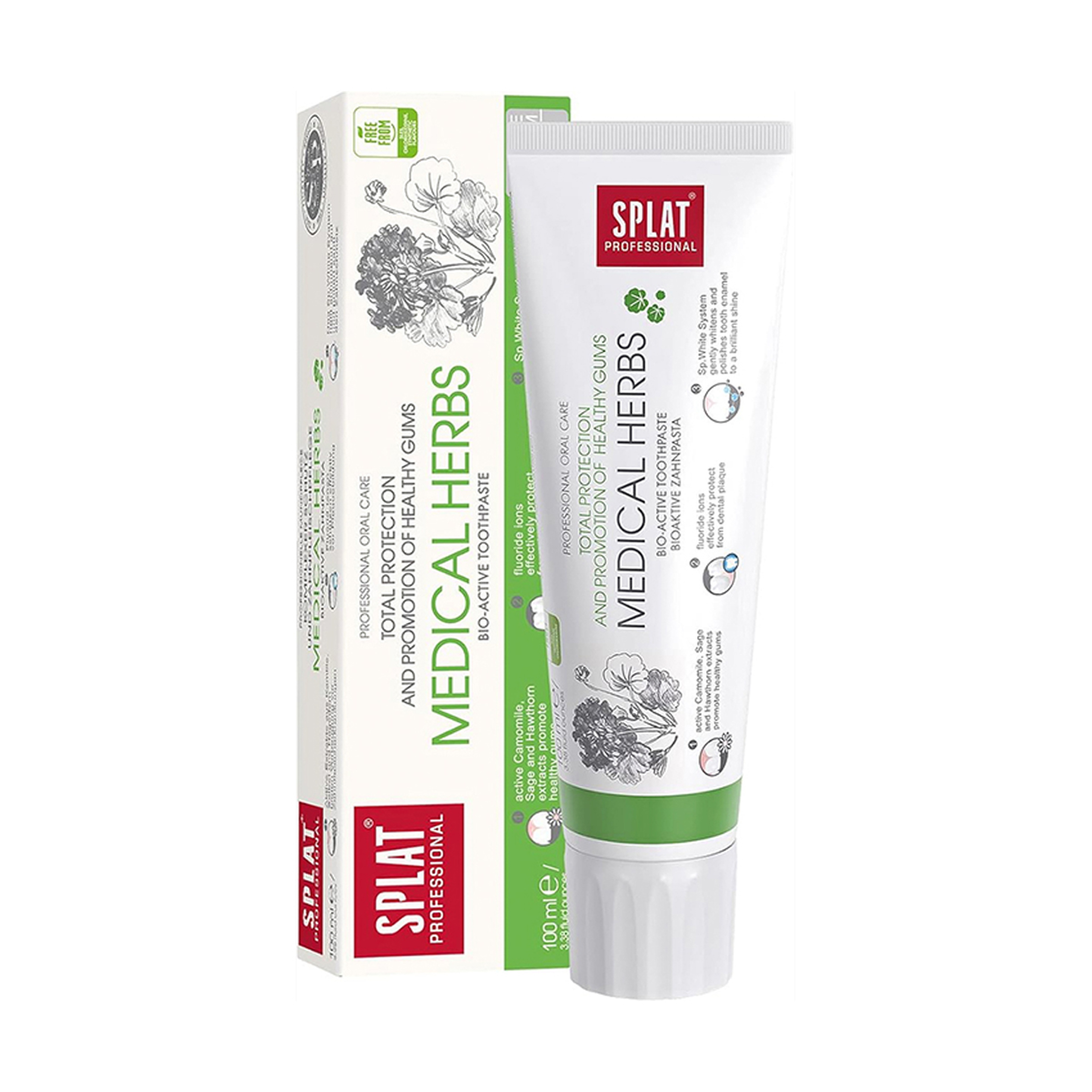 Splat toothpaste Profsional Medical Herbs 100Ml