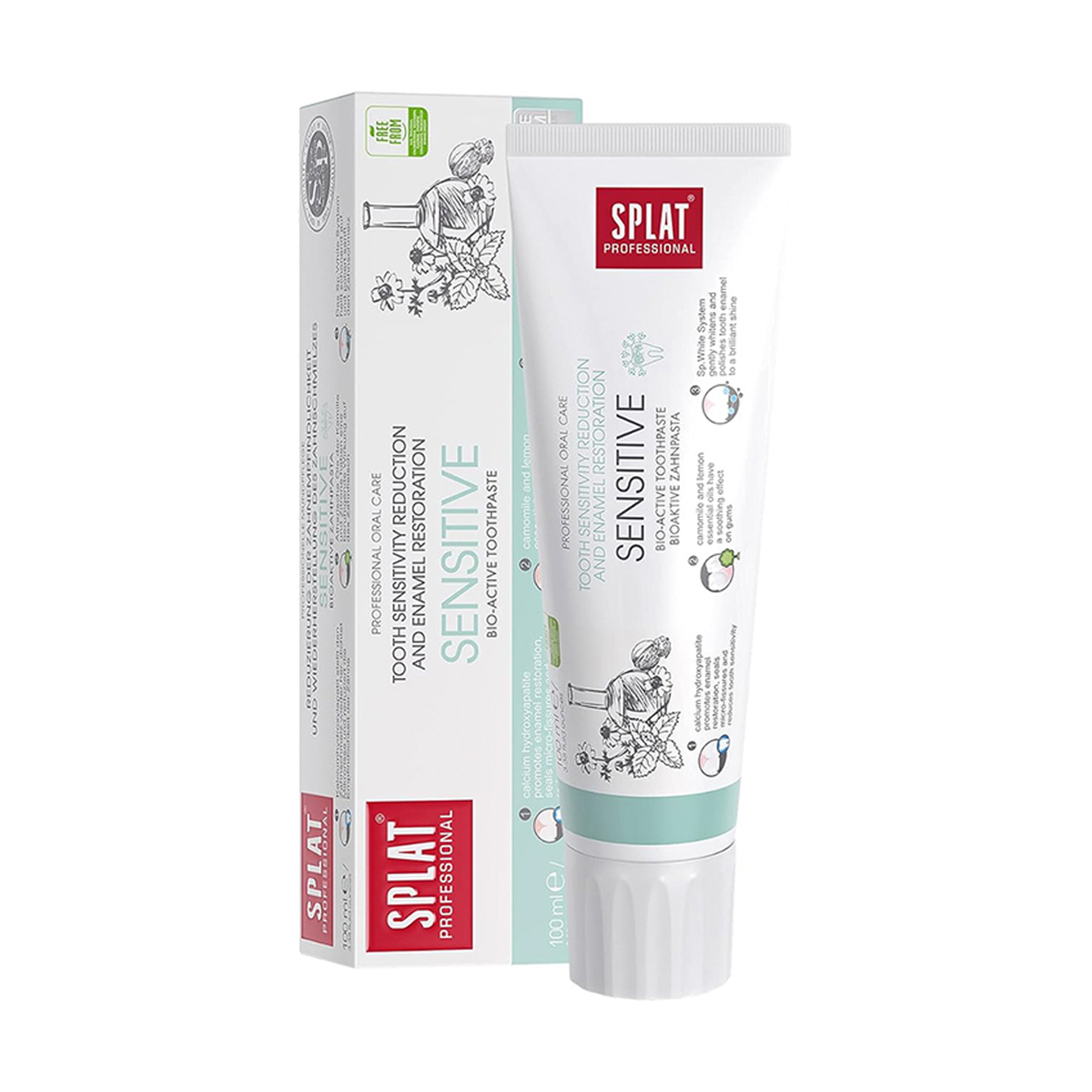 Splat toothpaste Professional Sensitive 100Ml
