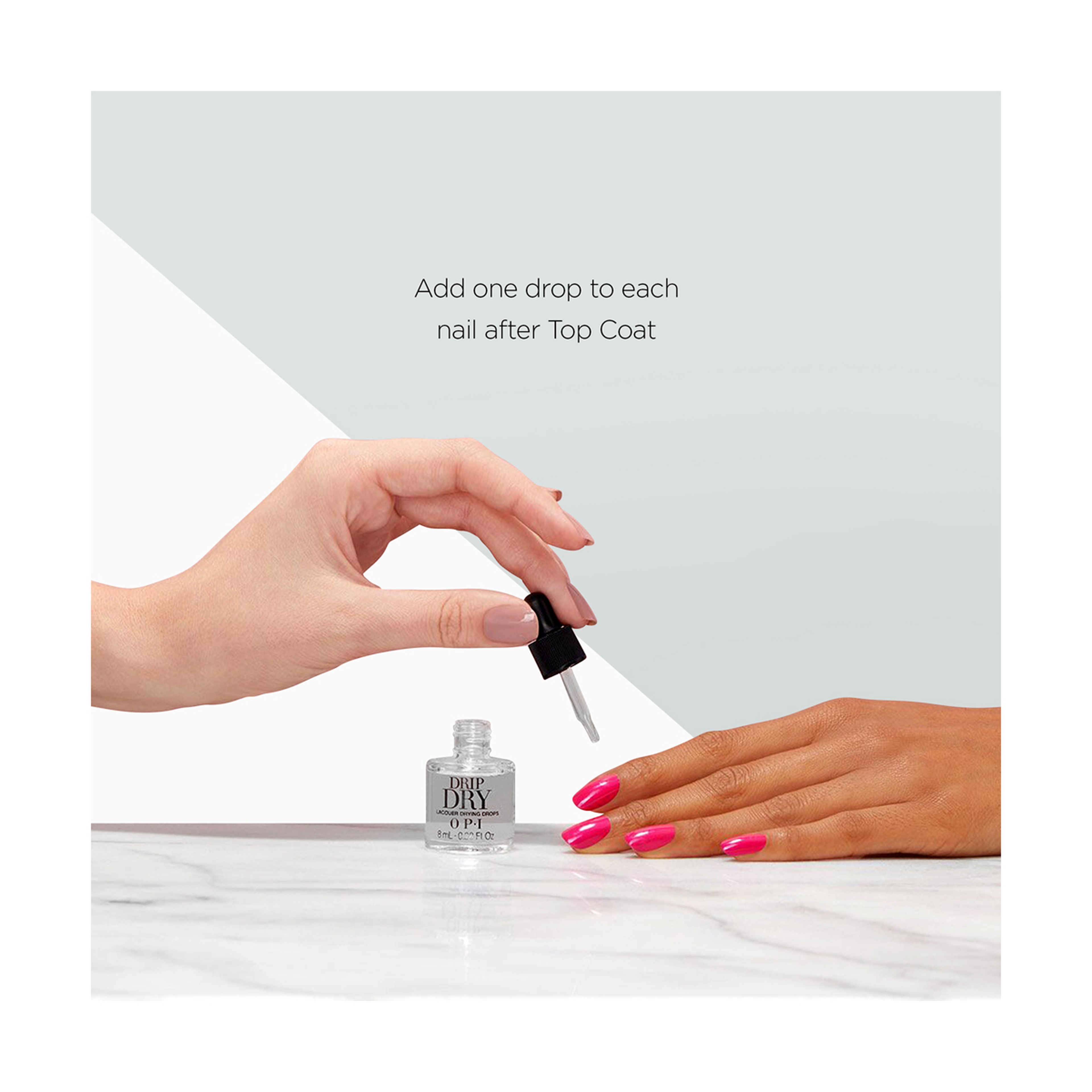 أو بي أي دريب دراي نقط مجفف طلاء اظافر