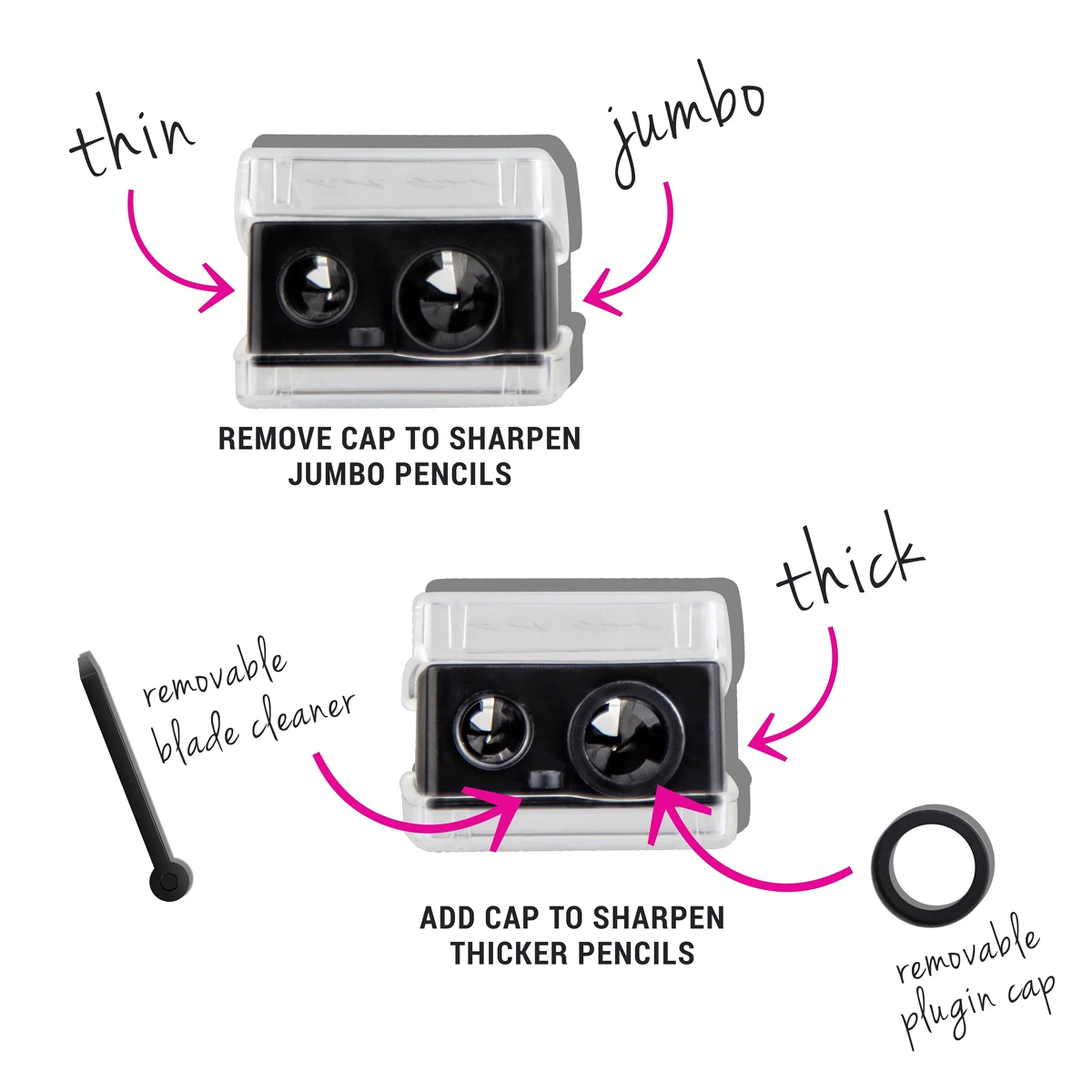 L.A Girl 3-Way Sharpener