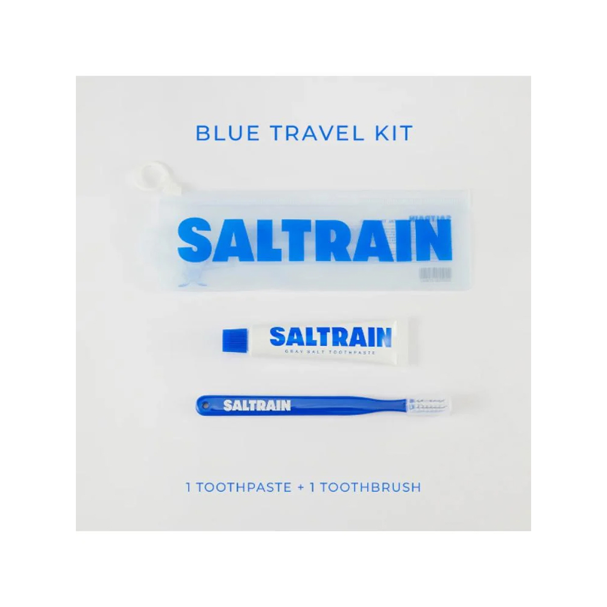 Saltrin Tp & Tb Gray Salt Travel Kit | Whites